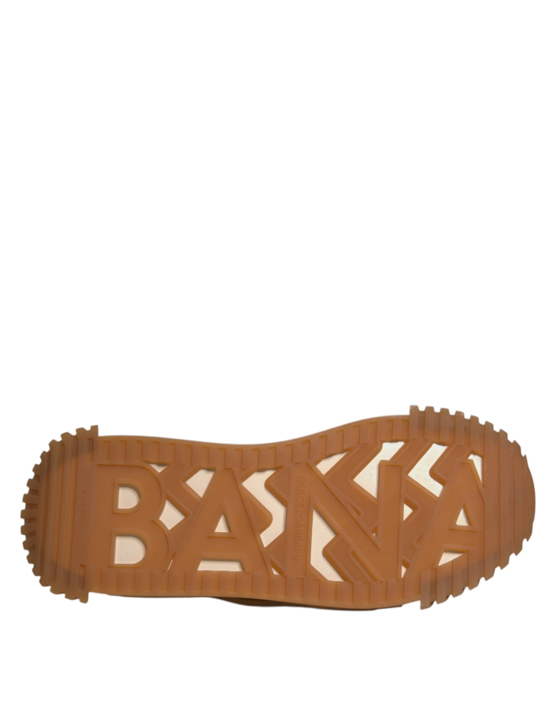 Dolce & Gabbana Baskets basses à lacets NS1 en toile multicolore