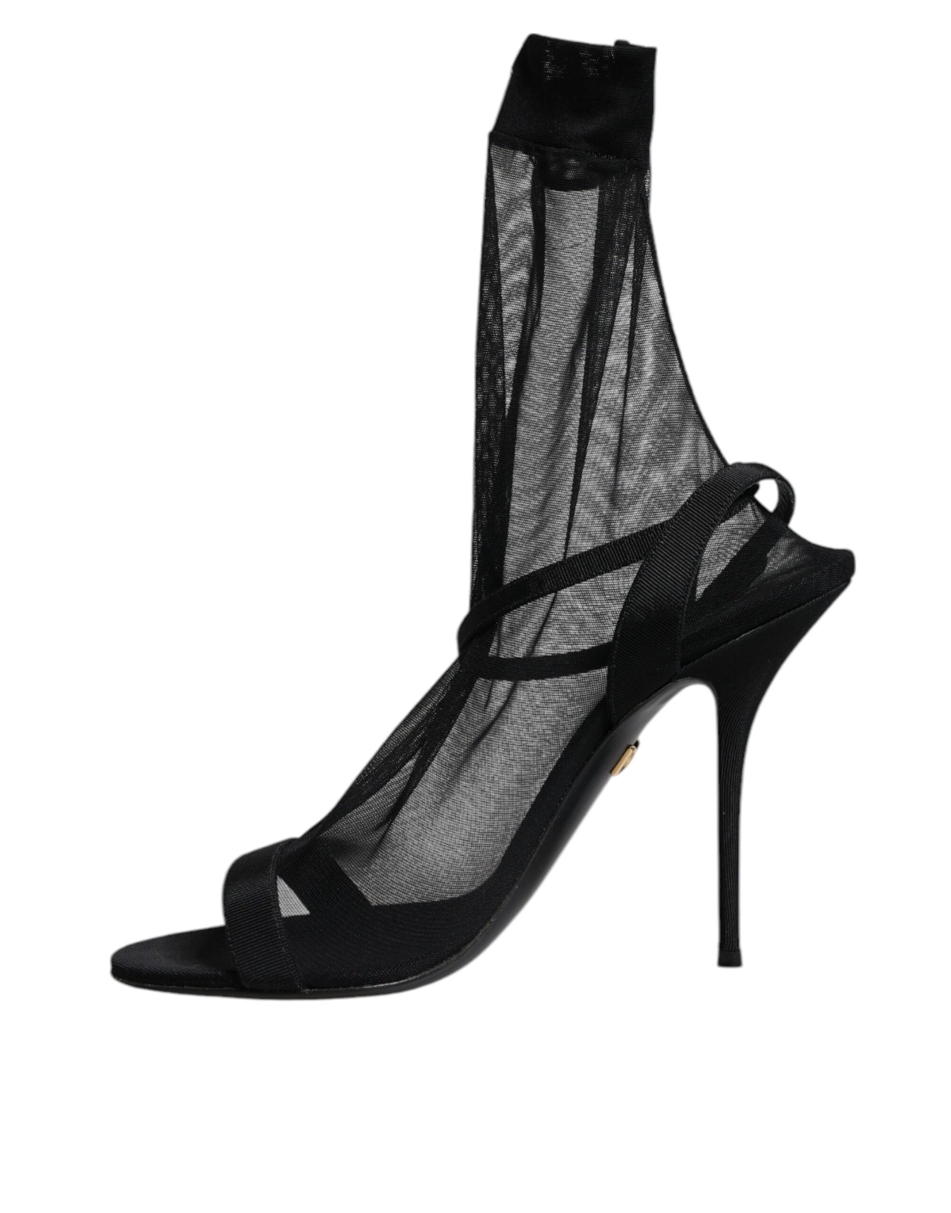 Dolce & Gabbana Black Stiletto Heels for Women additional view