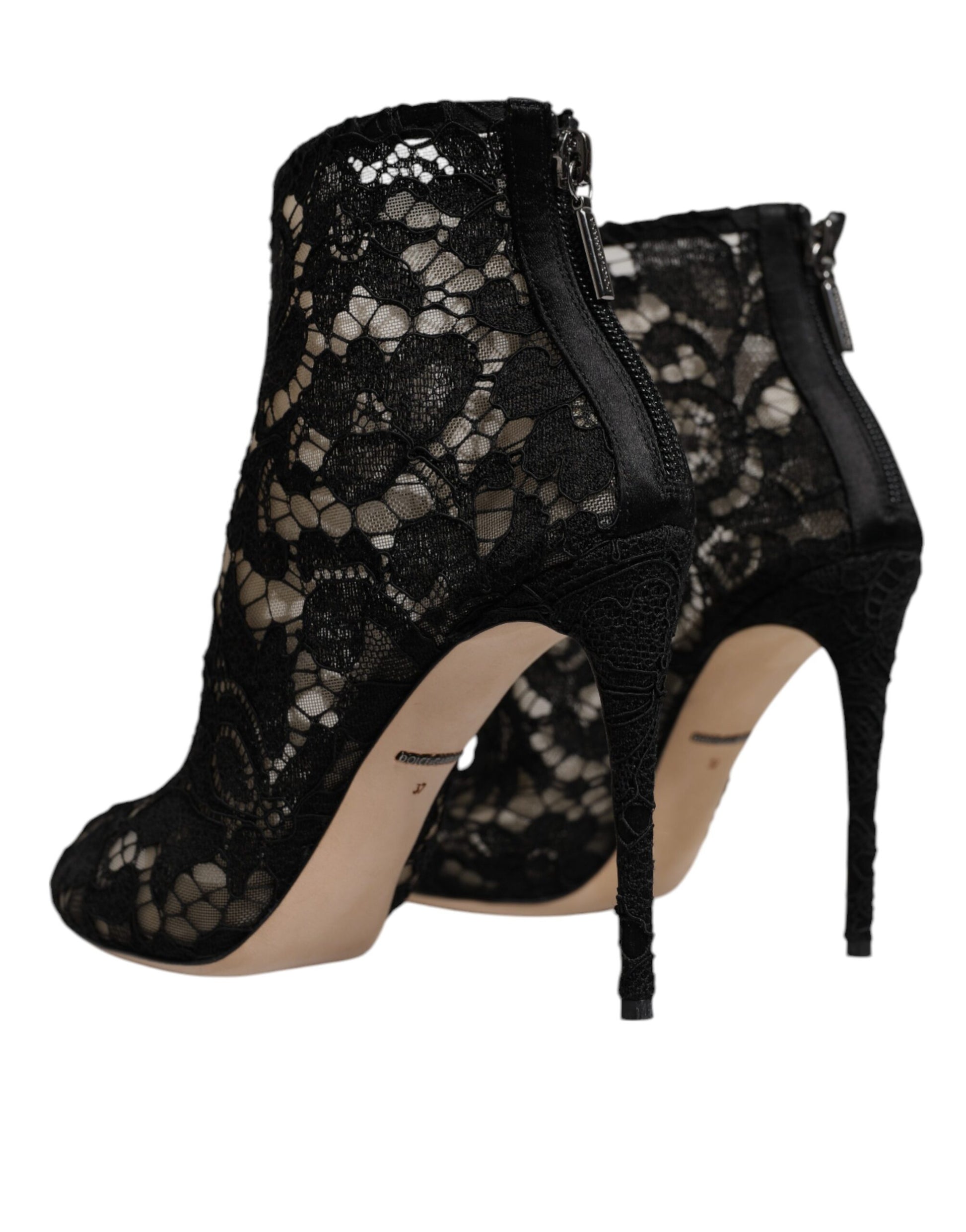 Dolce & Gabbana Black Ankle for Women side view