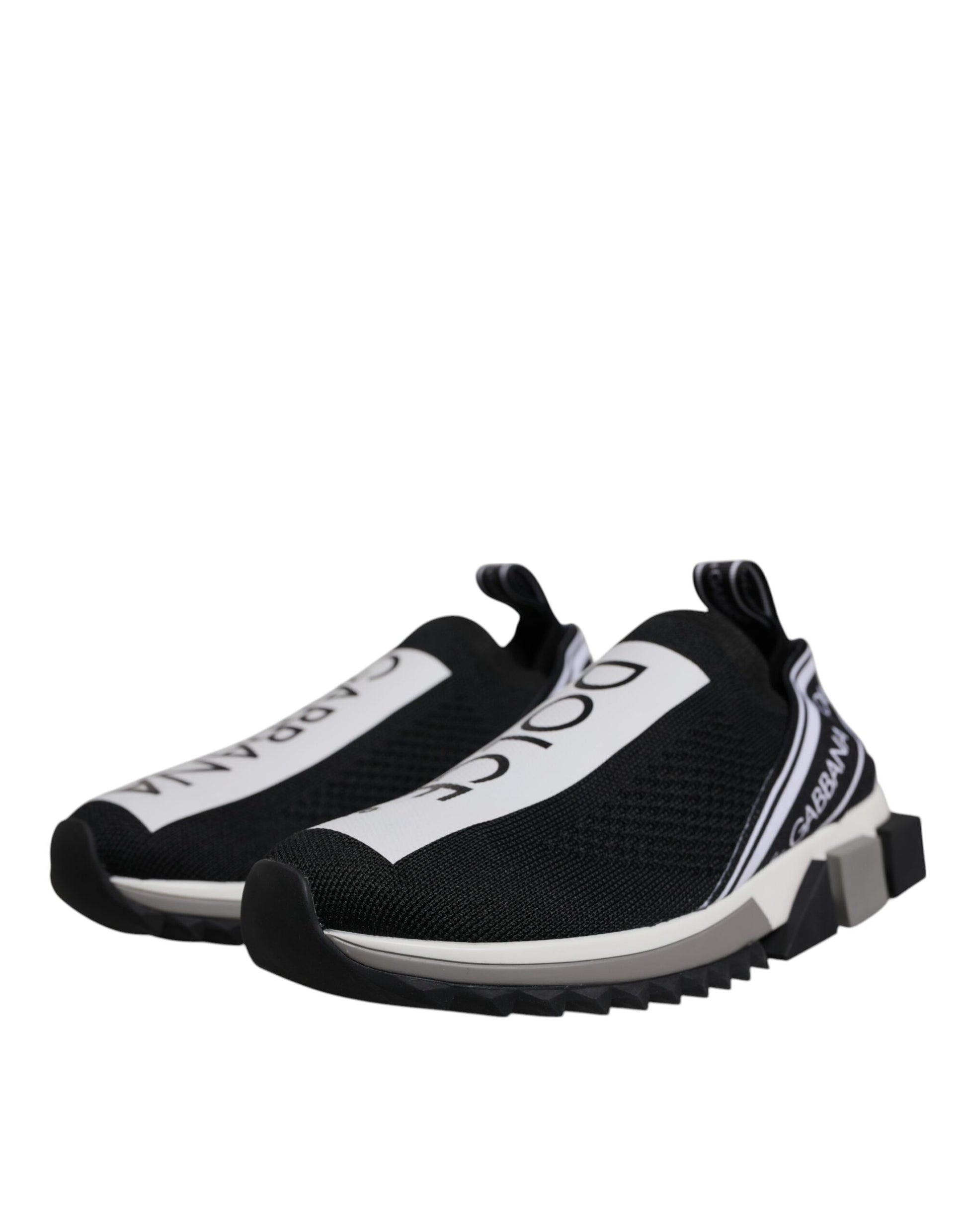 Dolce & Gabbana Black Low Top Sneakers for Women detail view