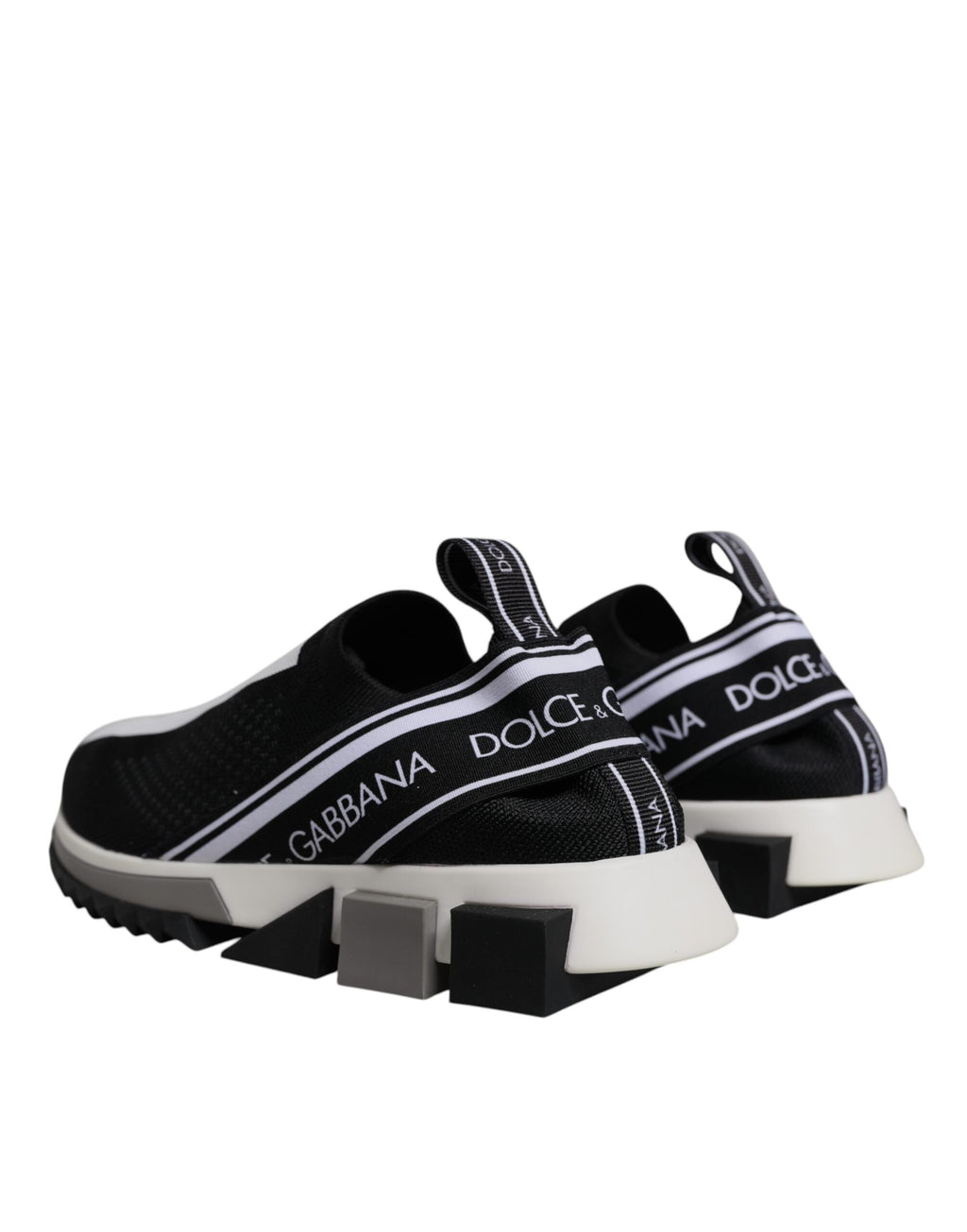 Dolce & Gabbana Black Low Top Sneakers for Women side view