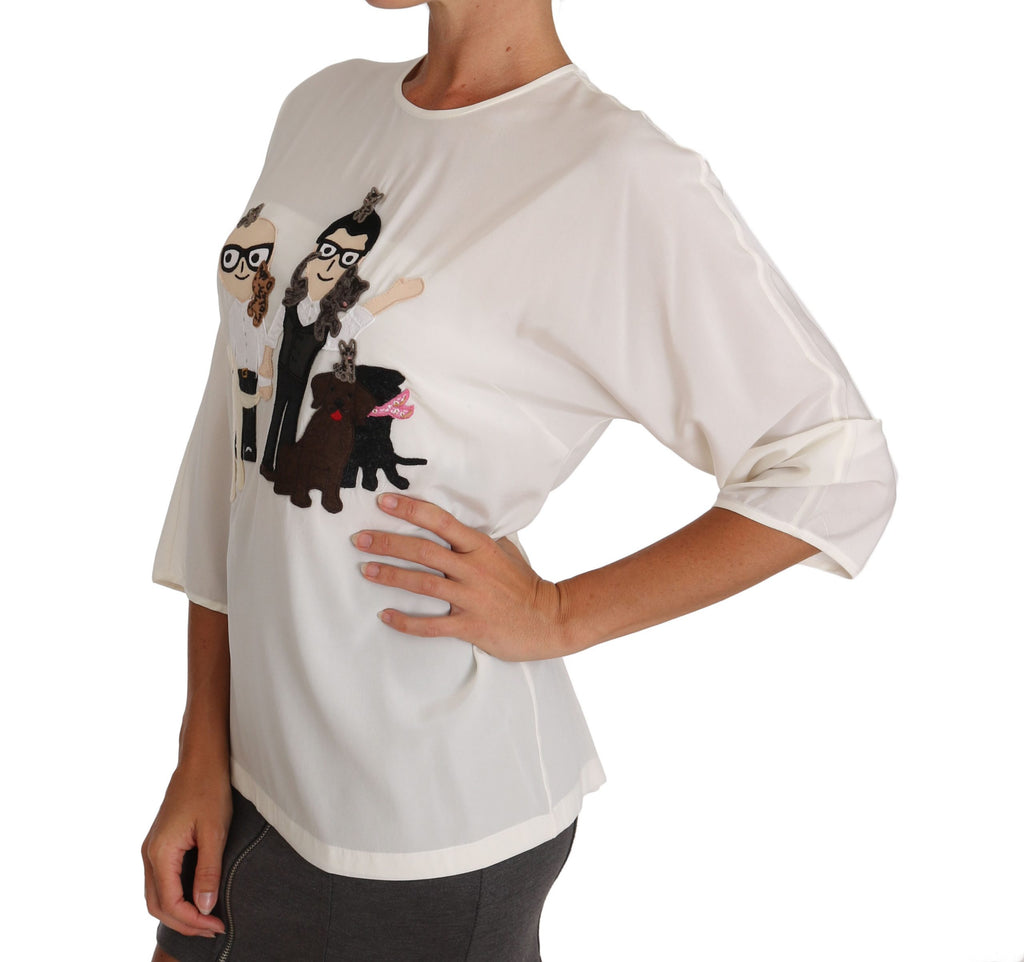 Dolce & Gabbana White Blouse for Women alternate view