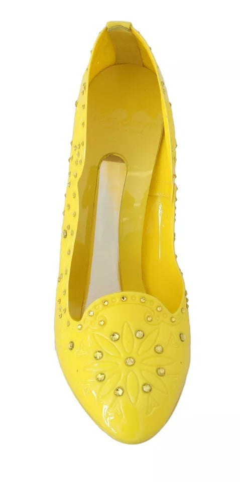 Dolce & Gabbana Yellow High Heel for Women alternate view