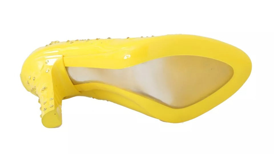 Dolce & Gabbana Yellow High Heel for Women detail view
