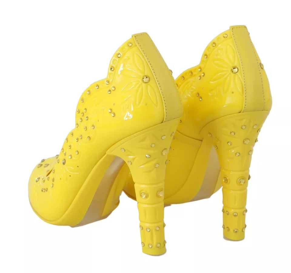 Dolce & Gabbana Yellow High Heel for Women additional view