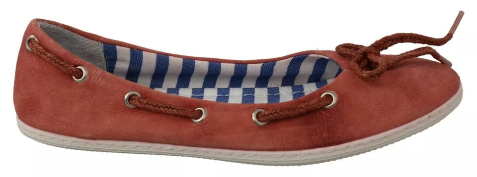 Pantofola D'Oro Orange Ballet Flats for Women