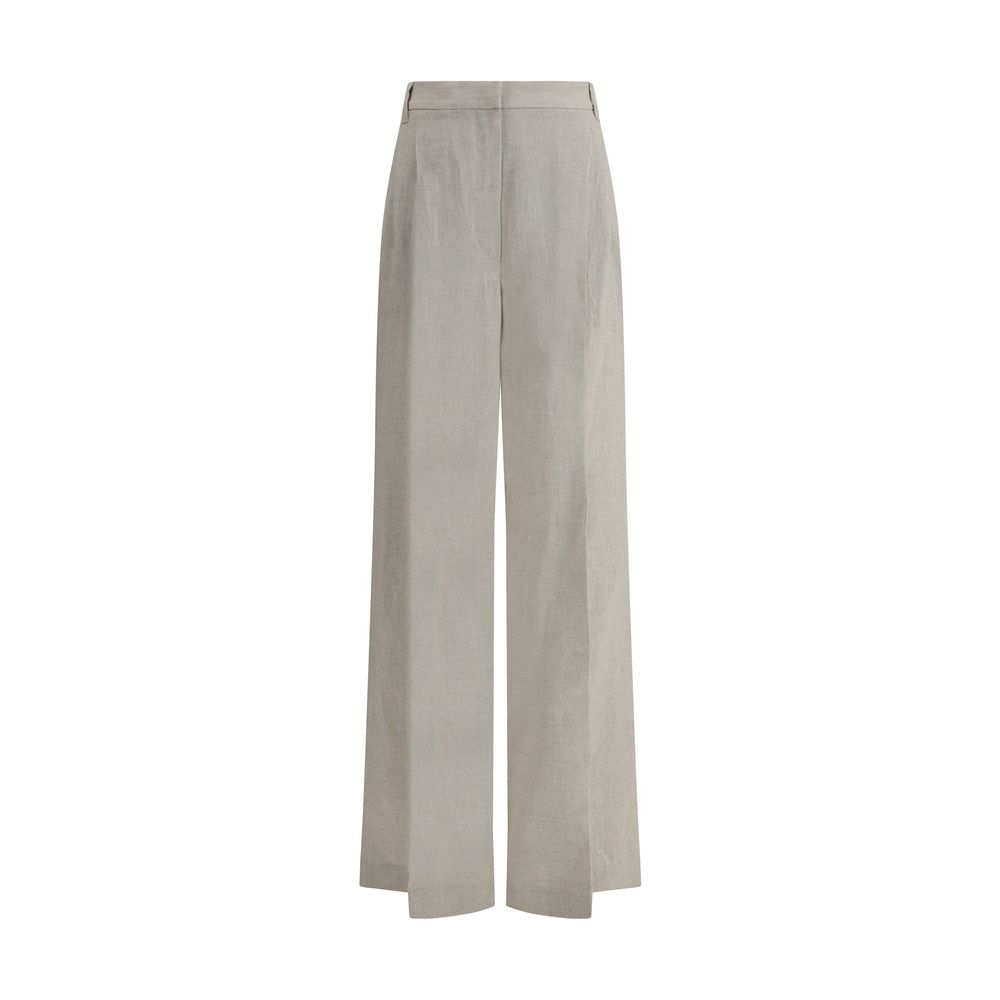 Brunello Cucinelli Beige Casual Pants for Women