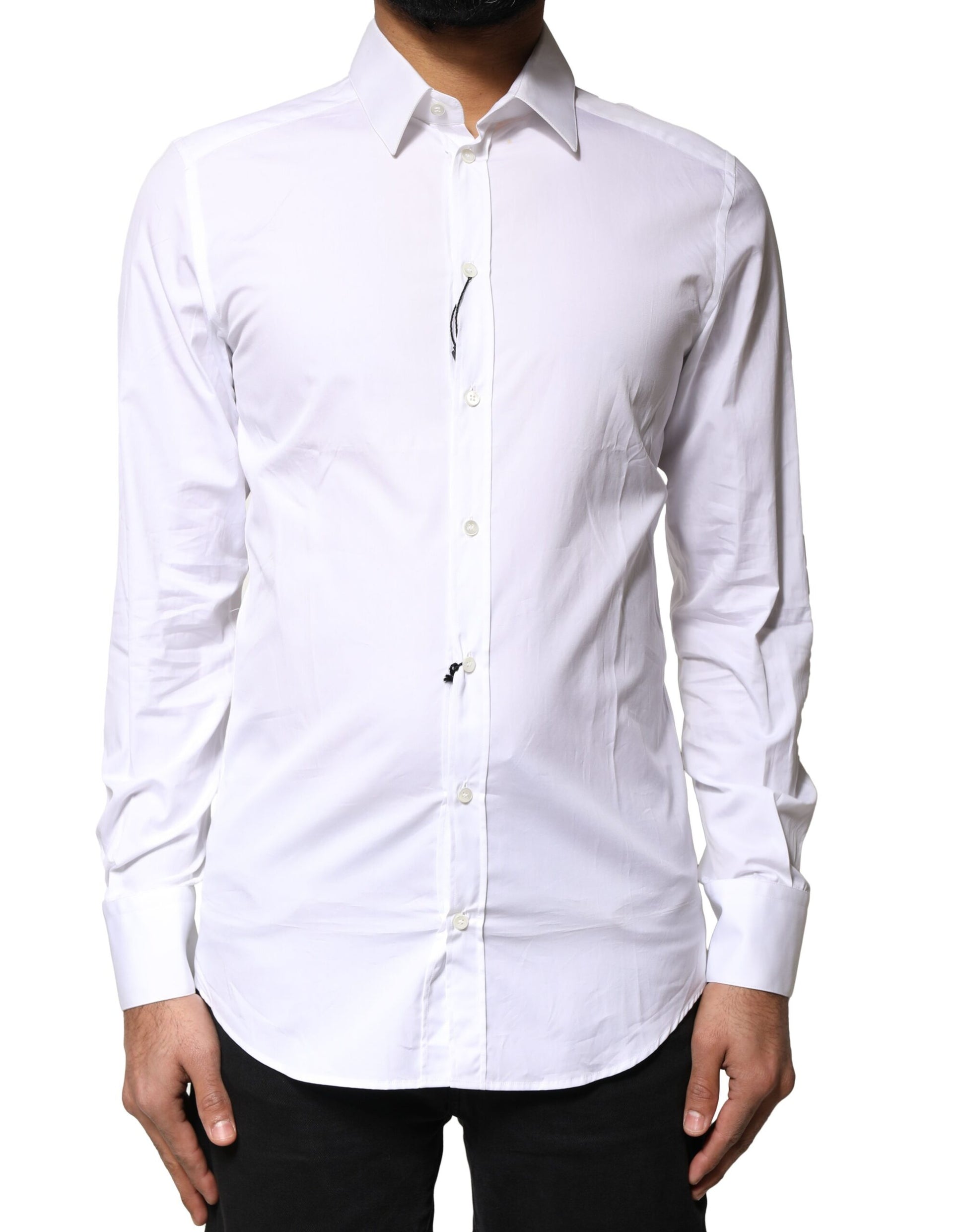 Dolce & Gabbana White Dress Shirt for Men