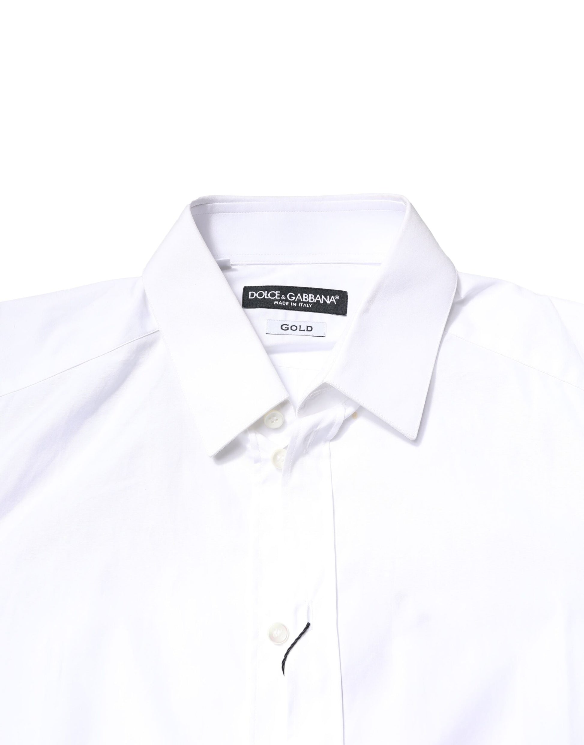 Dolce & Gabbana White Dress Shirt for Men side view