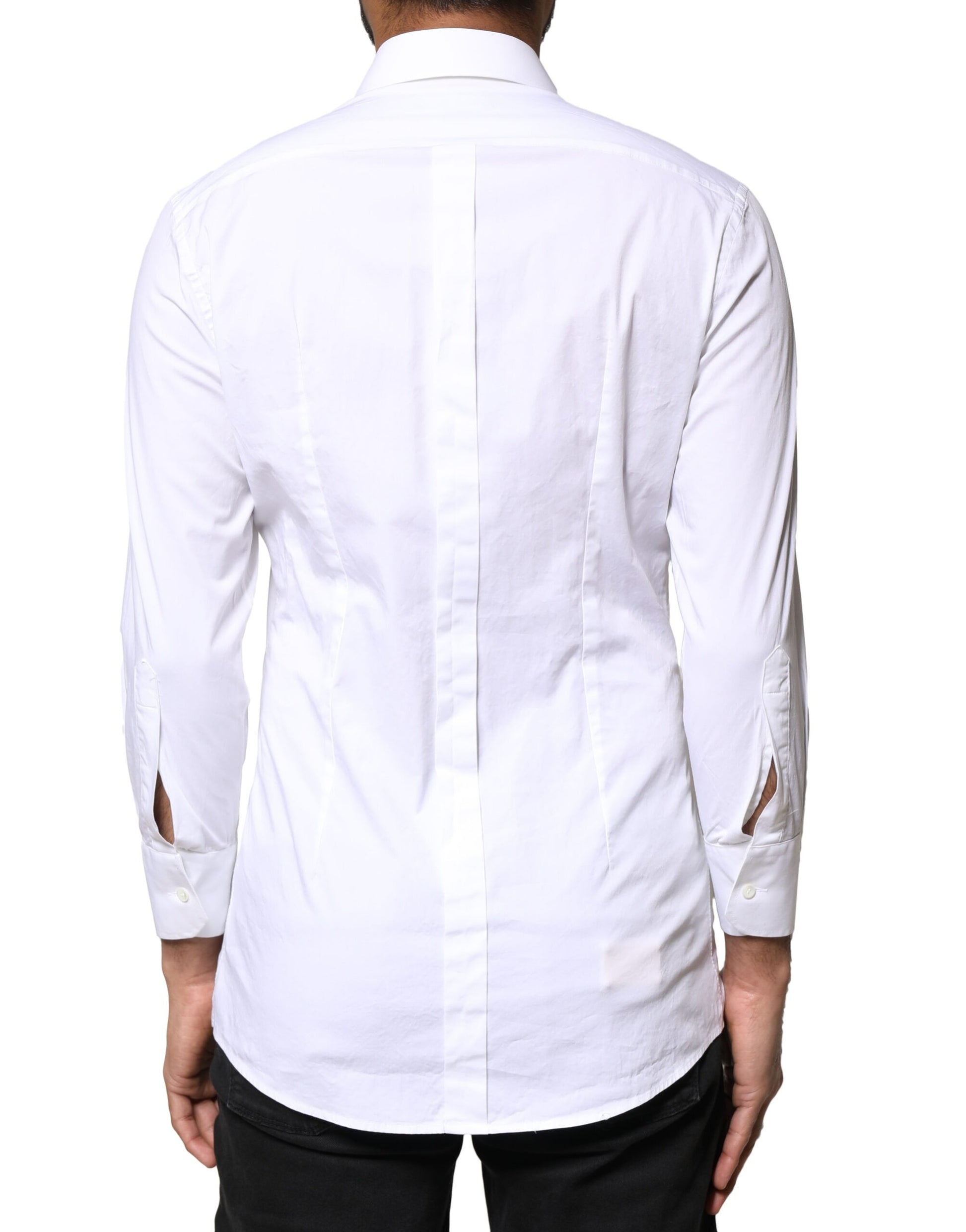 Dolce & Gabbana White Dress Shirt for Men detail view