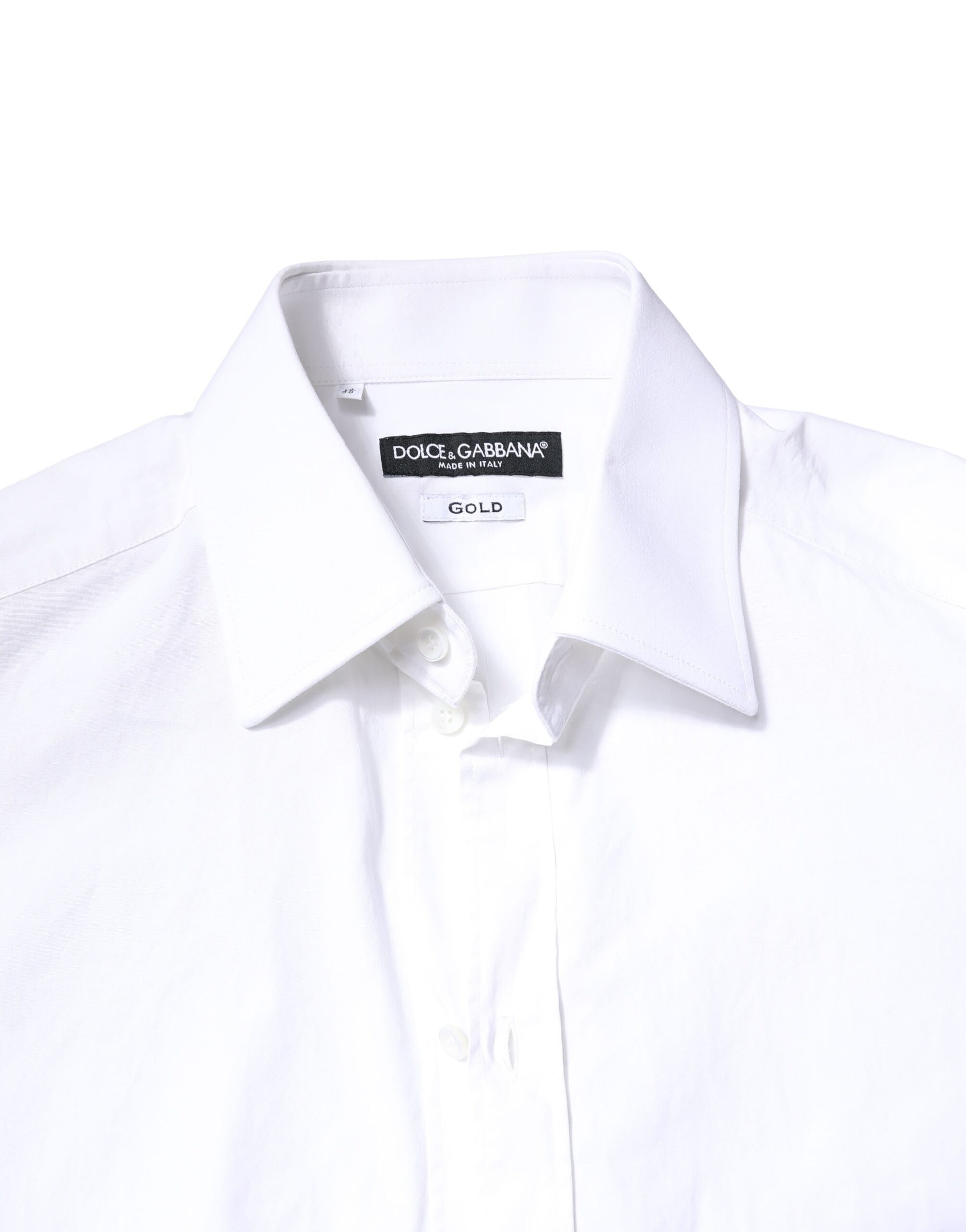 Dolce & Gabbana White Dress Shirt for Men side view