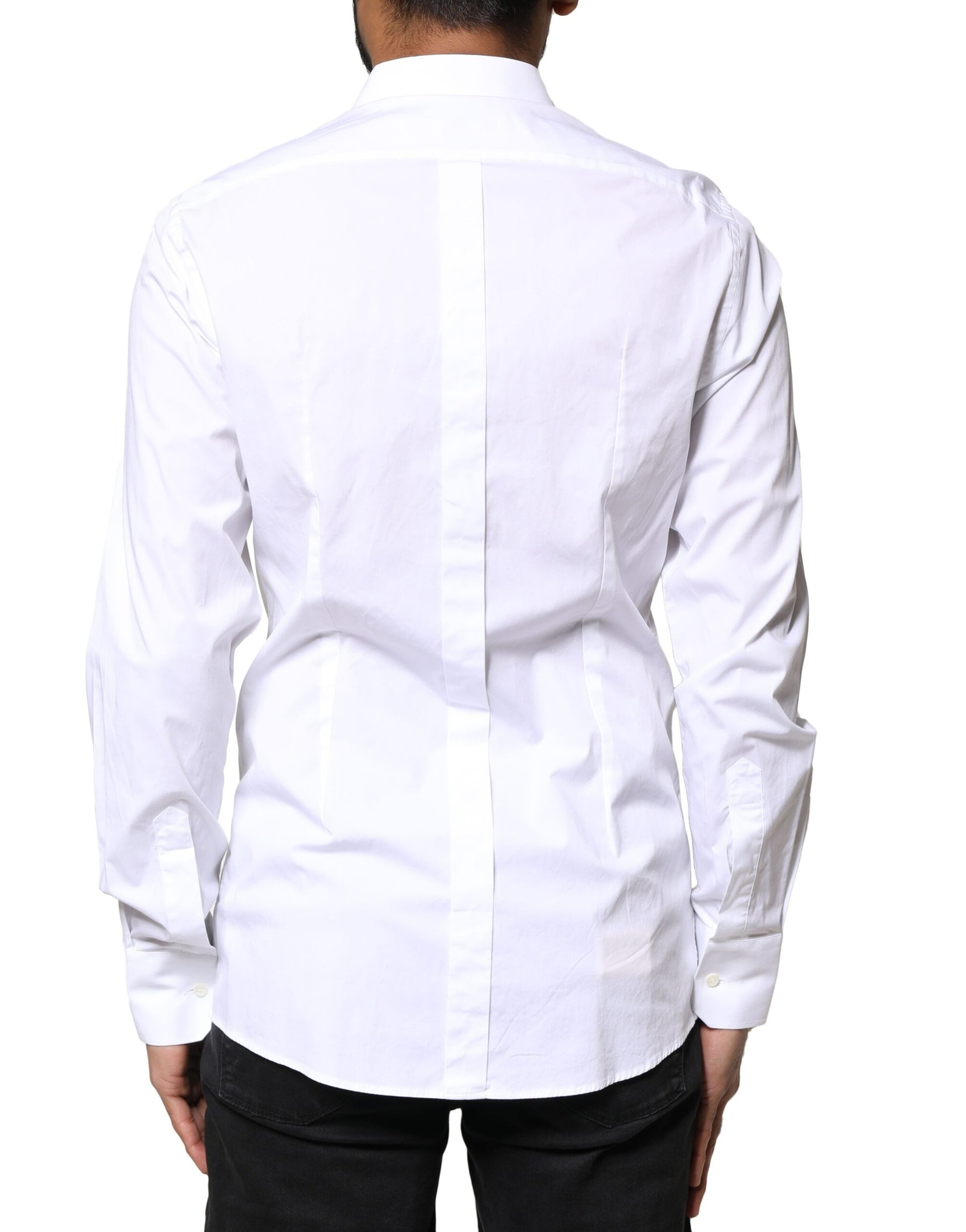 Dolce & Gabbana White Dress Shirt for Men detail view