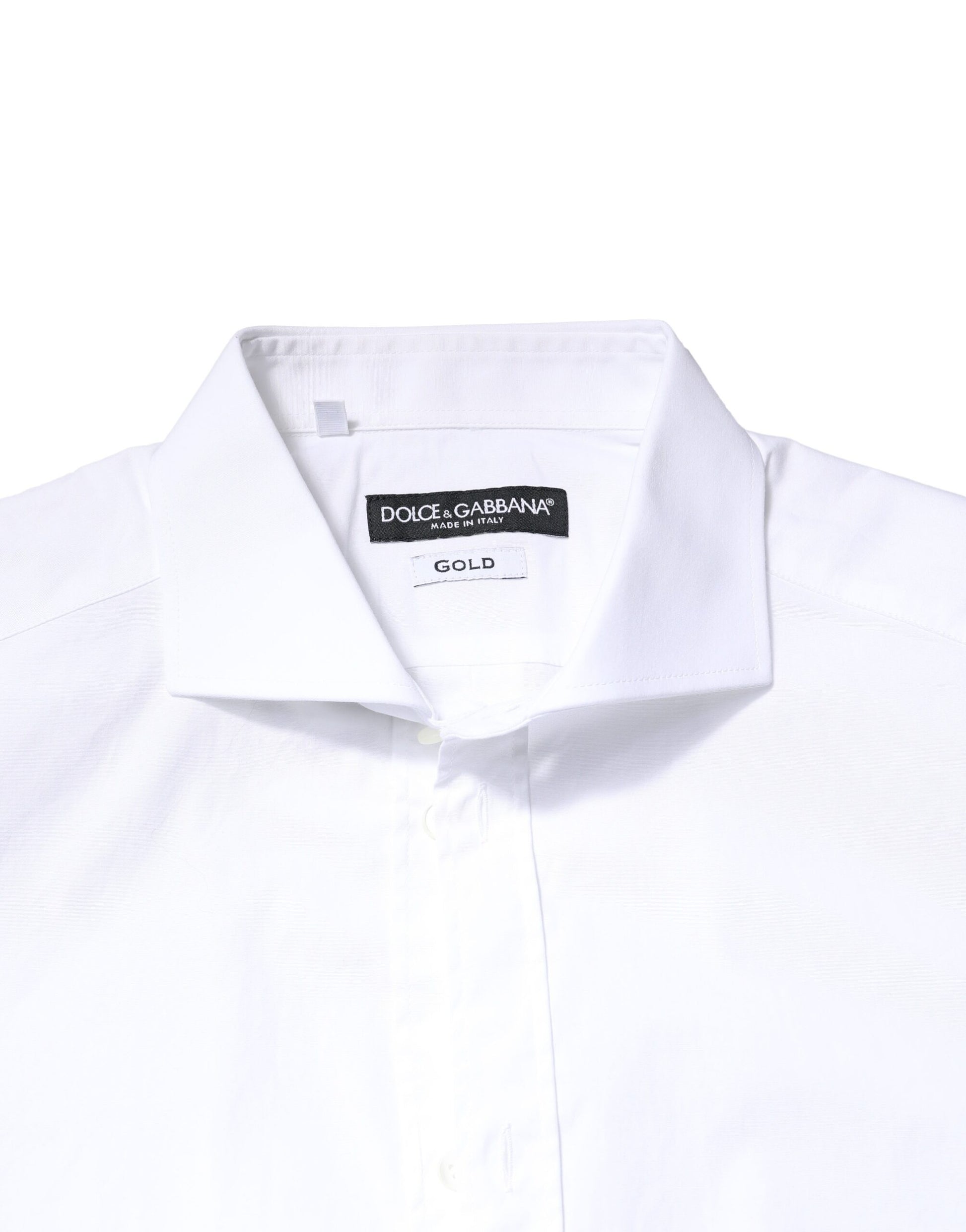 Dolce & Gabbana White Dress Shirt for Men side view