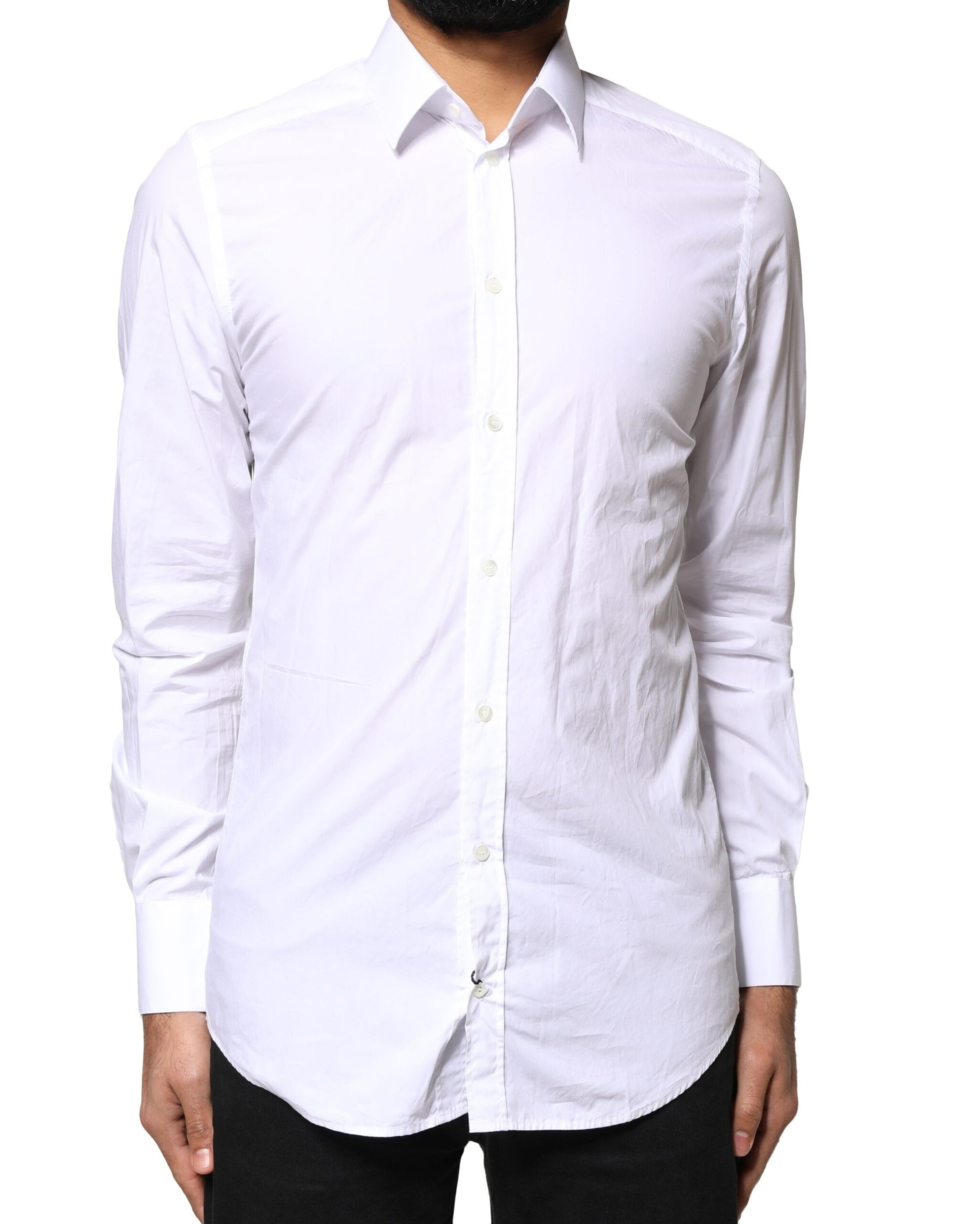 Dolce & Gabbana White Dress Shirt for Men