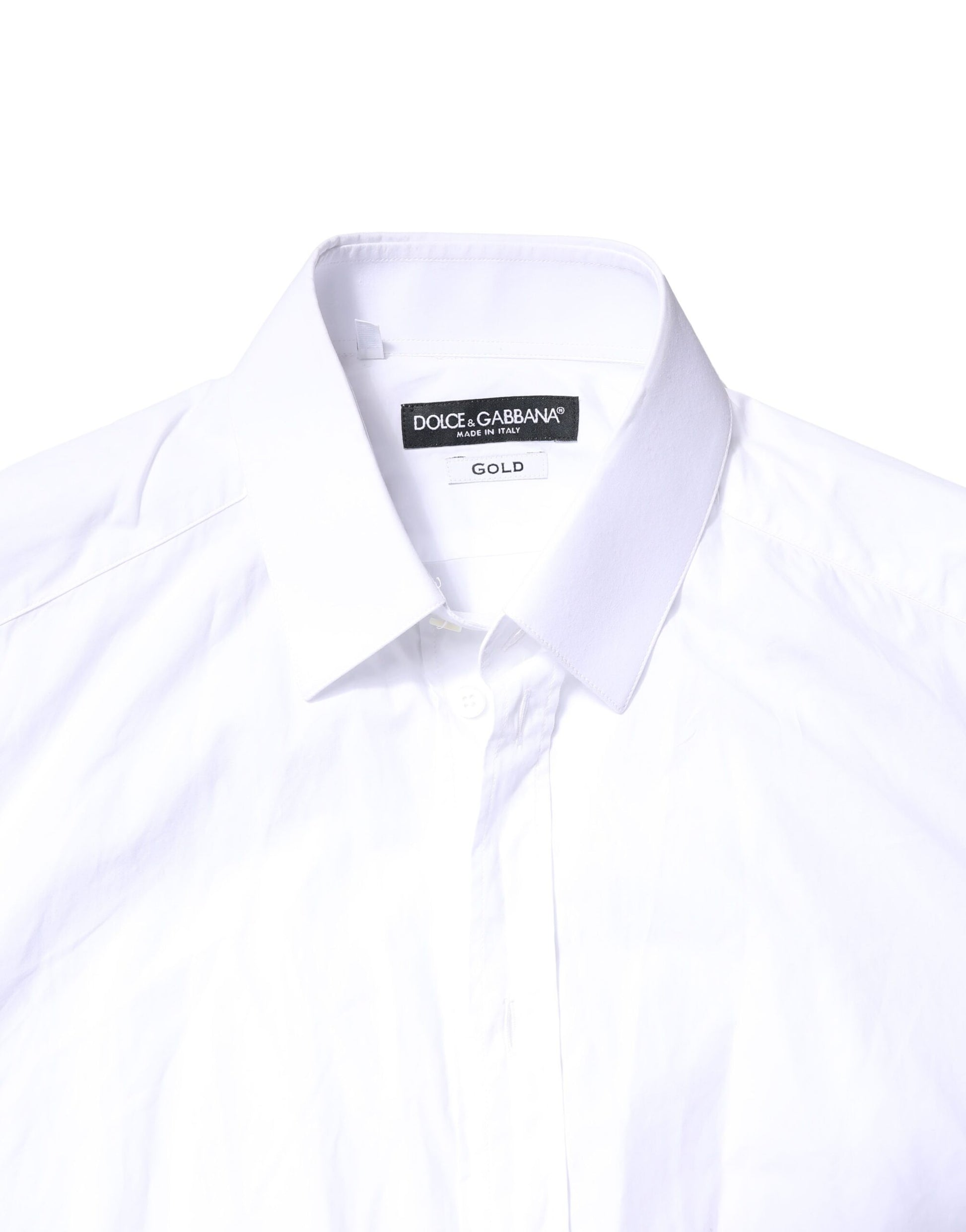 Dolce & Gabbana White Dress Shirt for Men side view