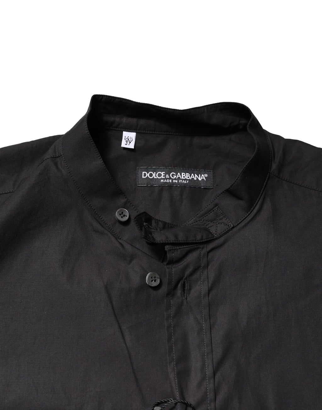 Dolce & Gabbana Black T-Shirt for Men side view
