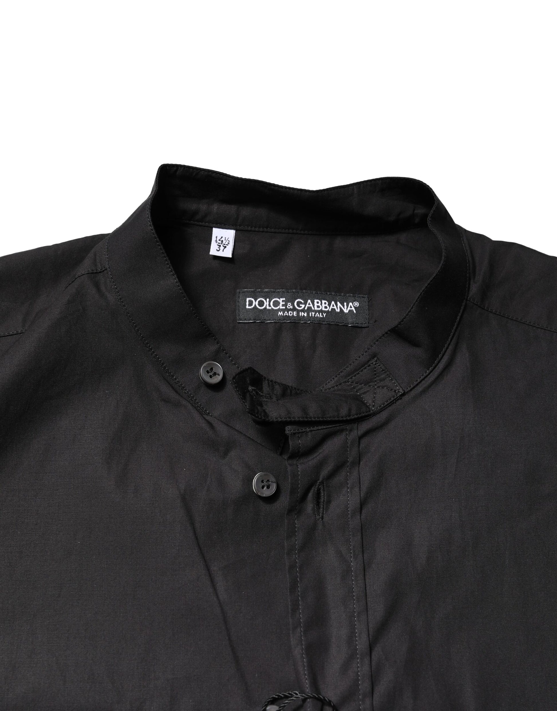 Dolce & Gabbana Black T-Shirt for Men side view