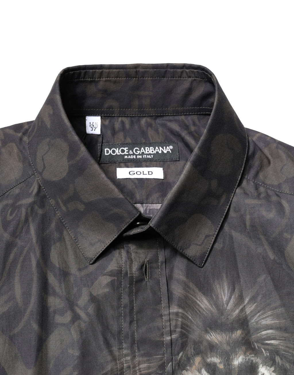 Dolce & Gabbana Black Dress Shirt for Men additional view