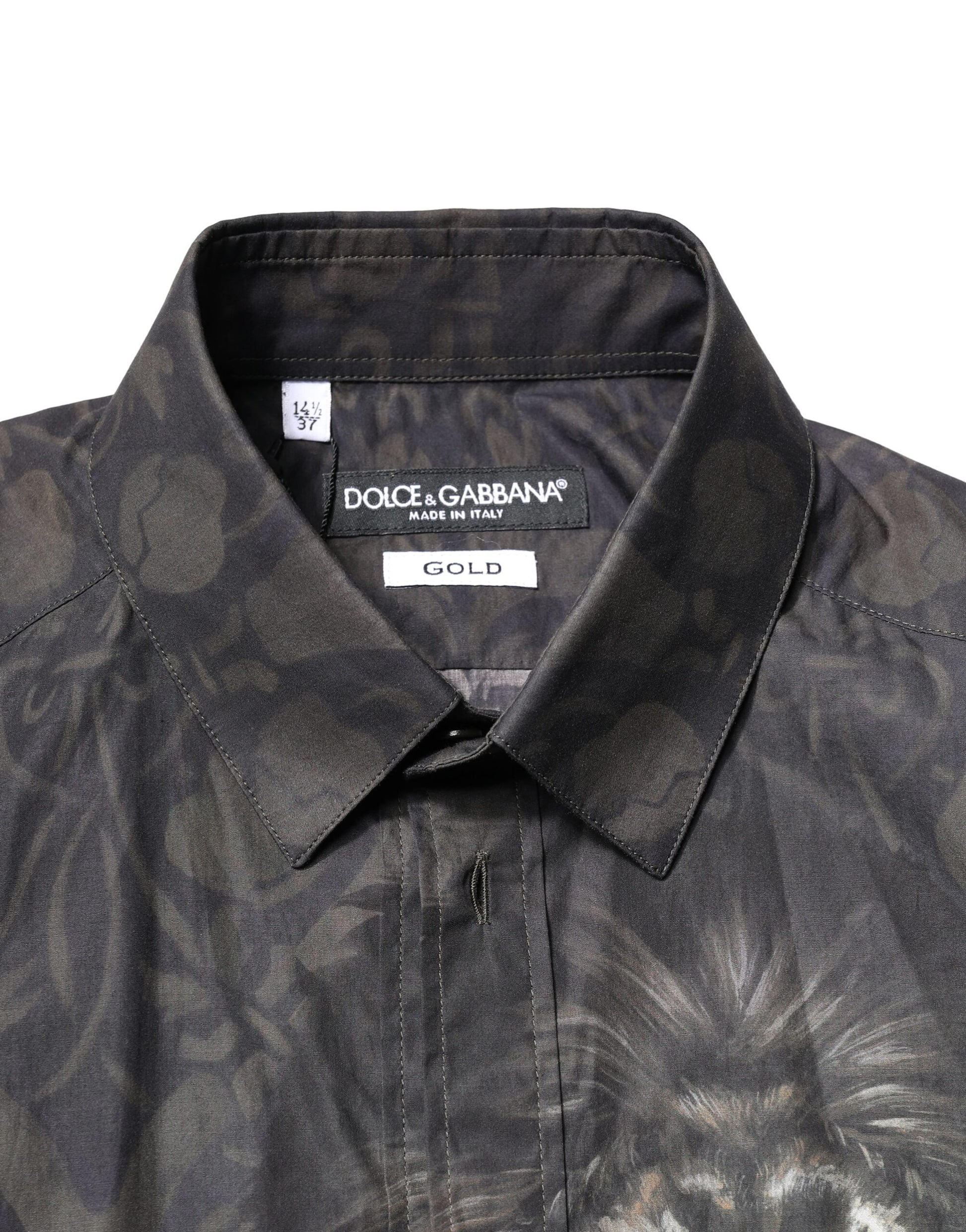 Dolce & Gabbana Black Dress Shirt for Men additional view
