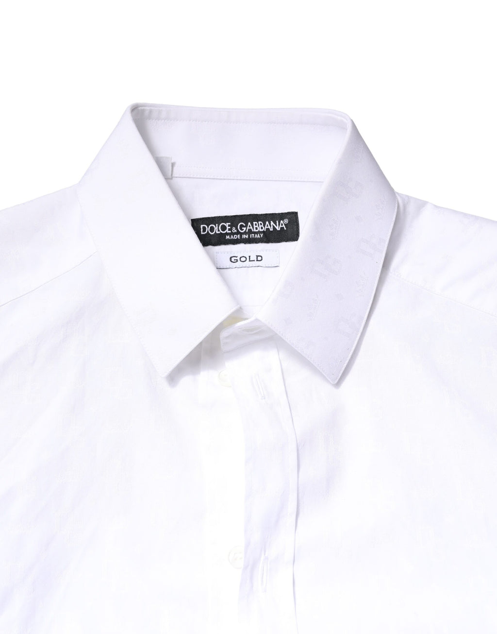 Dolce & Gabbana White Dress Shirt for Men side view