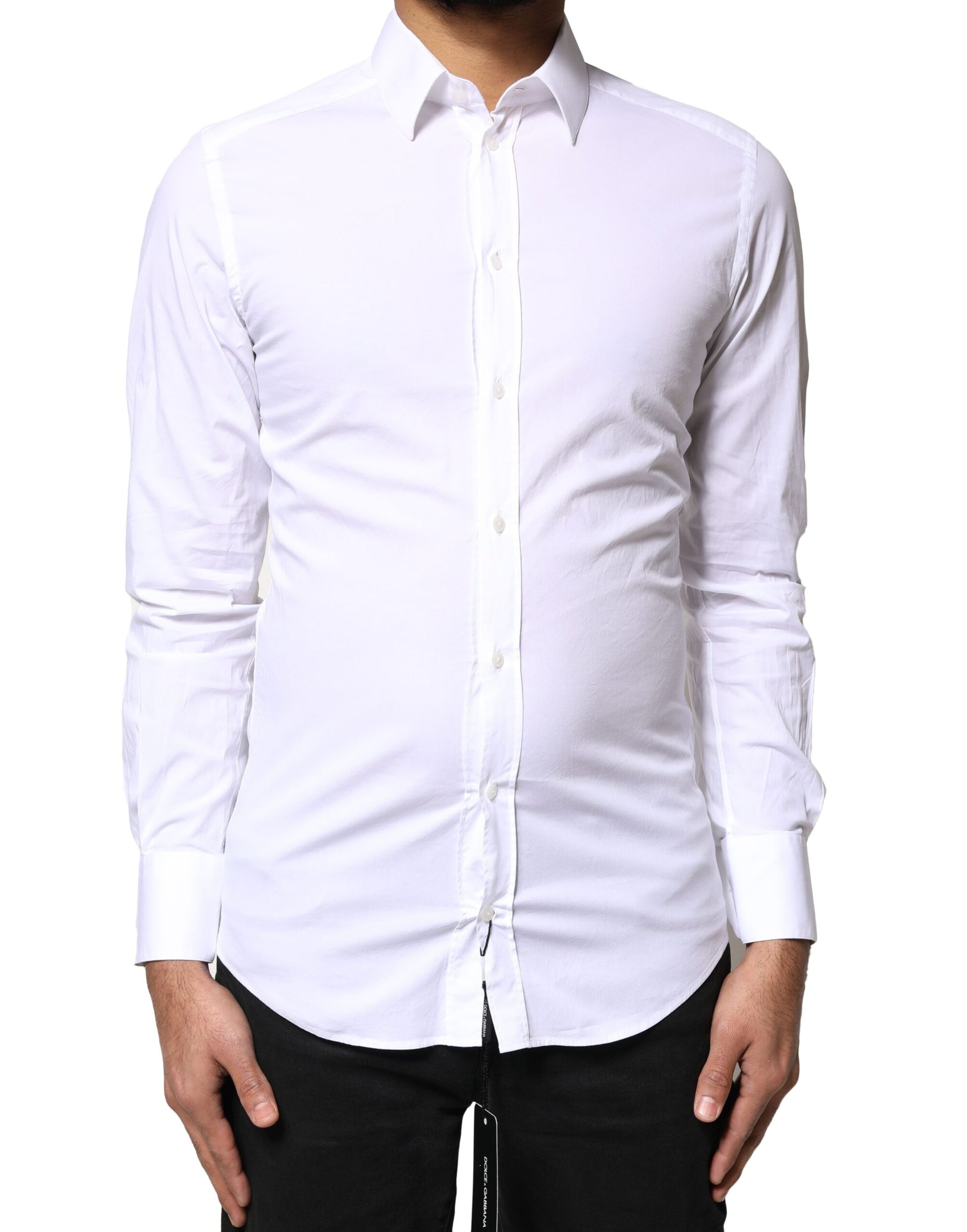 Dolce & Gabbana White Dress Shirt for Men