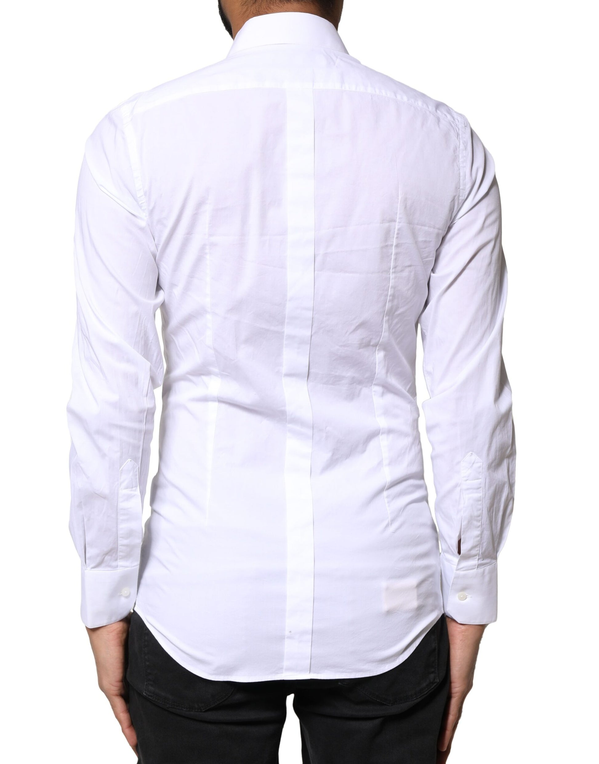 Dolce & Gabbana White Dress Shirt for Men detail view