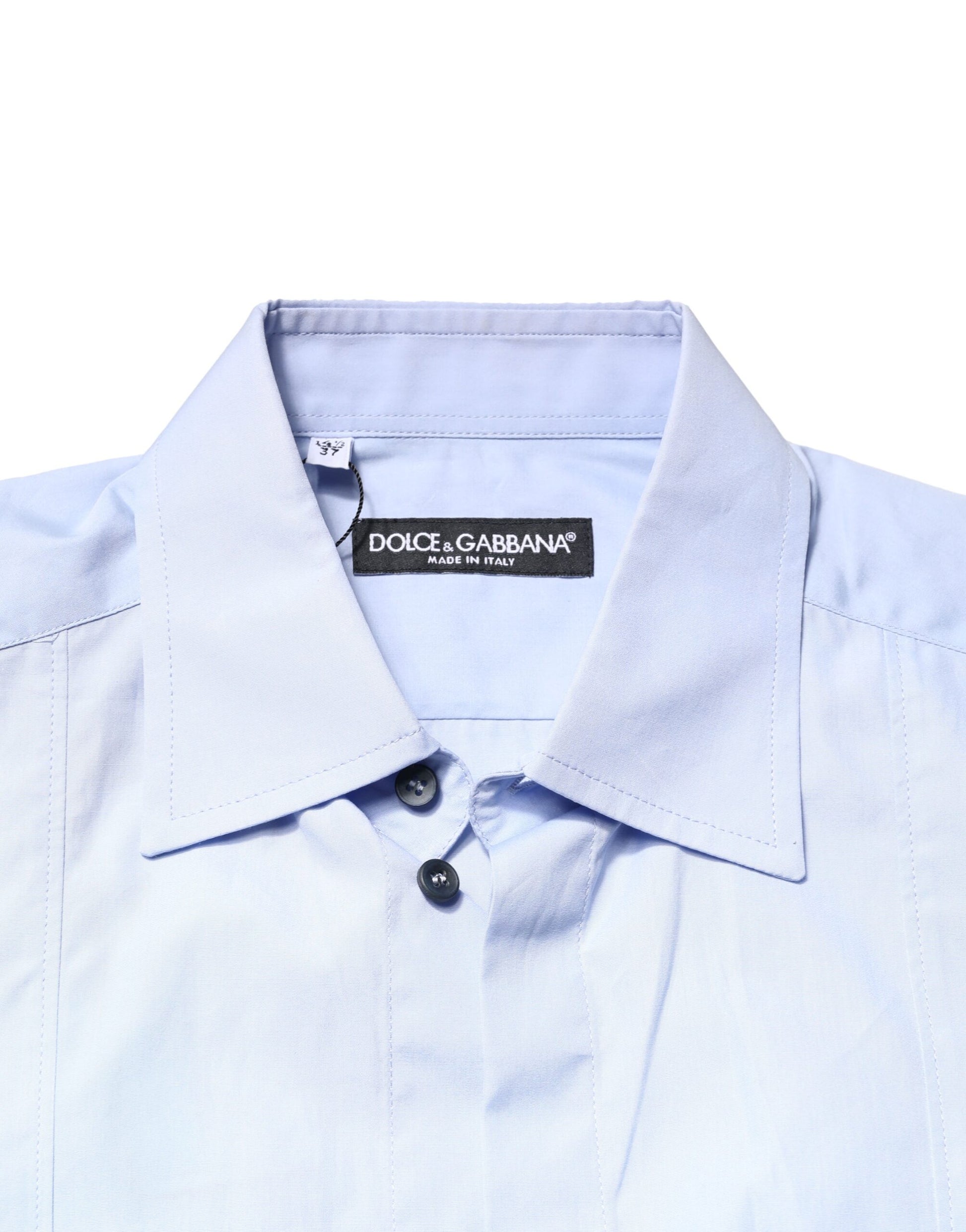 Dolce & Gabbana Blue Dress Shirt for Men additional view