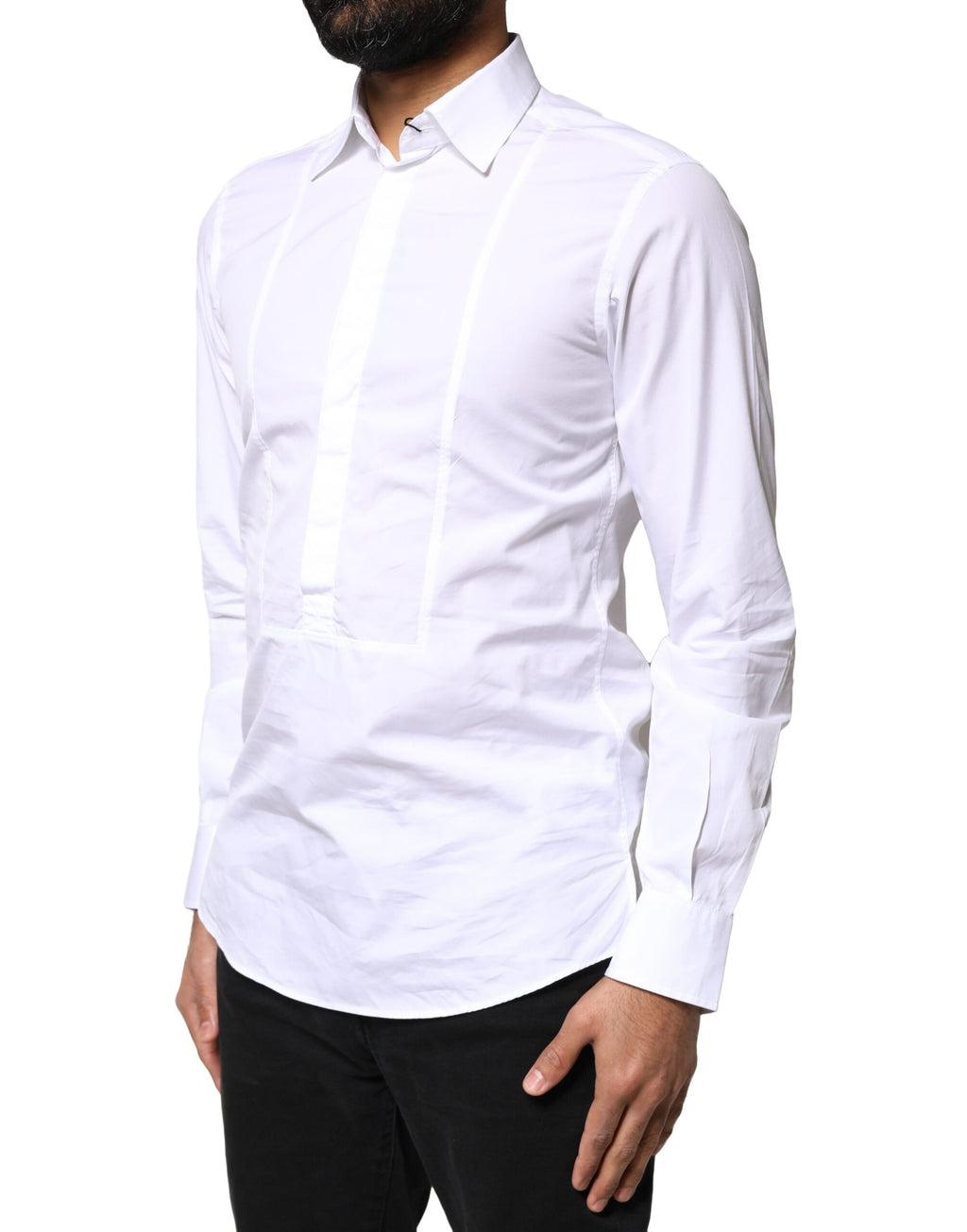 Dolce & Gabbana White Dress Shirt for Men detail view