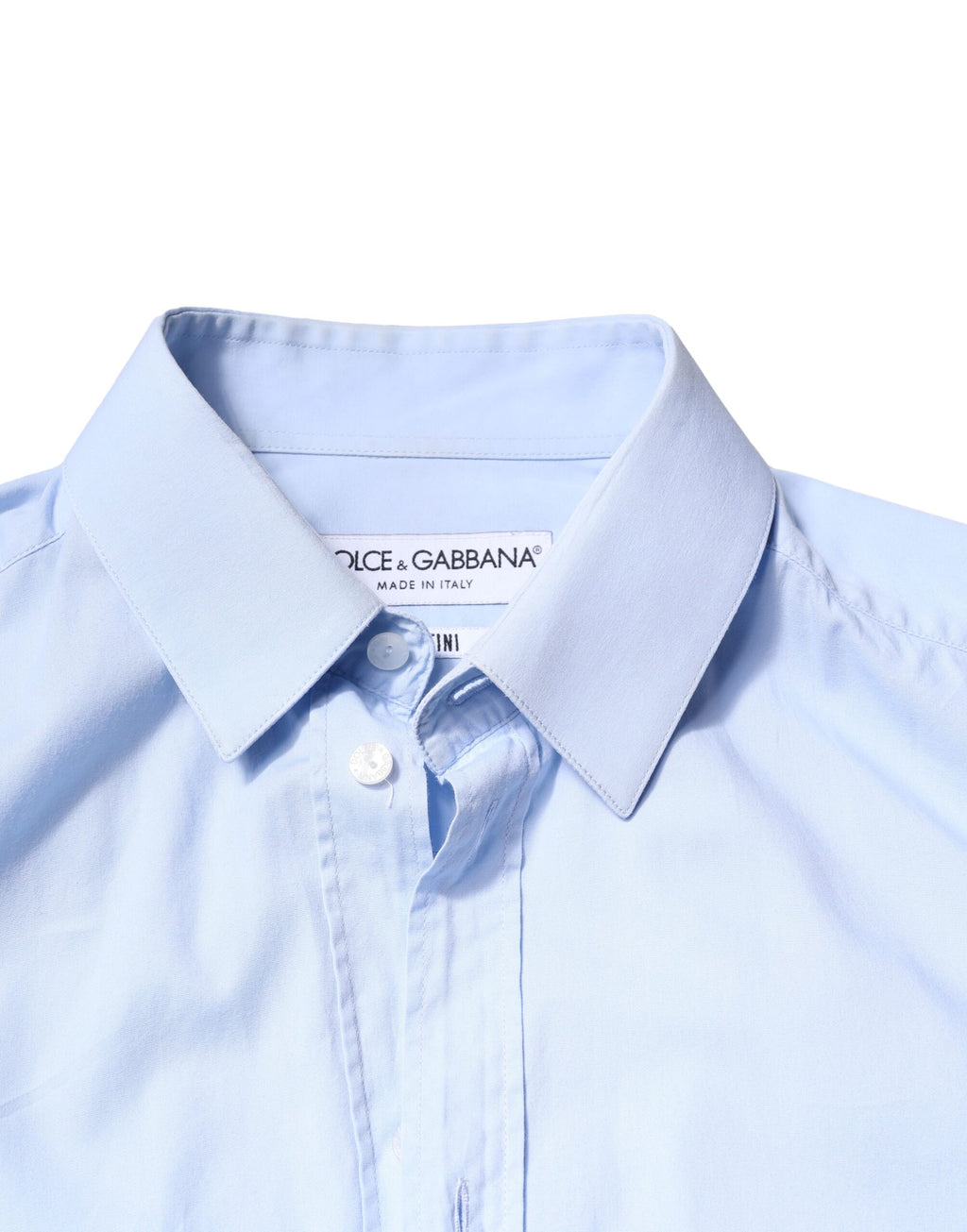 Dolce & Gabbana Blue Dress Shirt for Men additional view