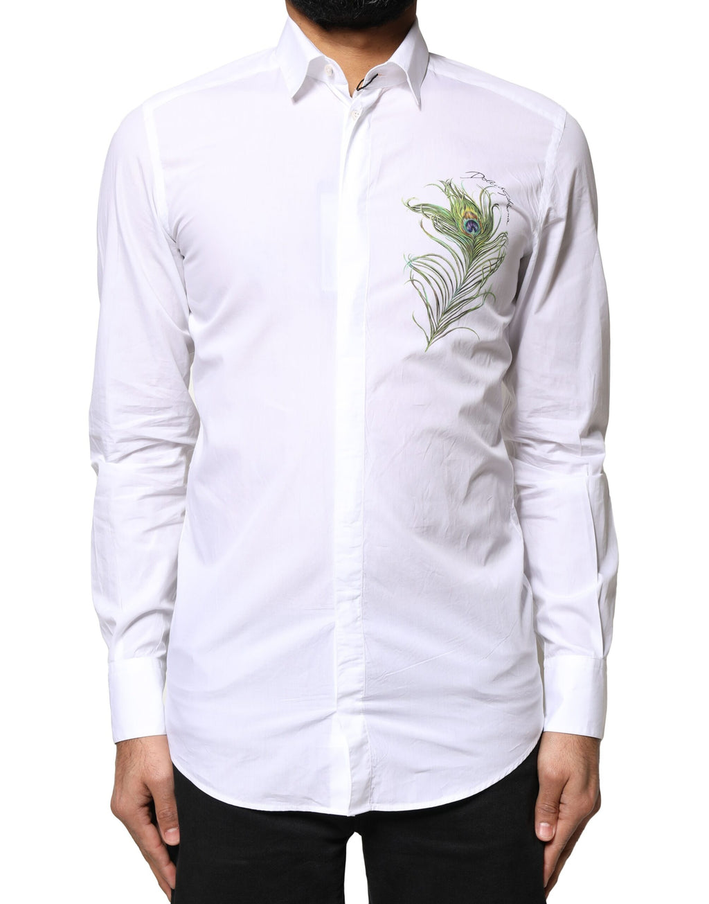 Dolce & Gabbana White Dress Shirt for Men