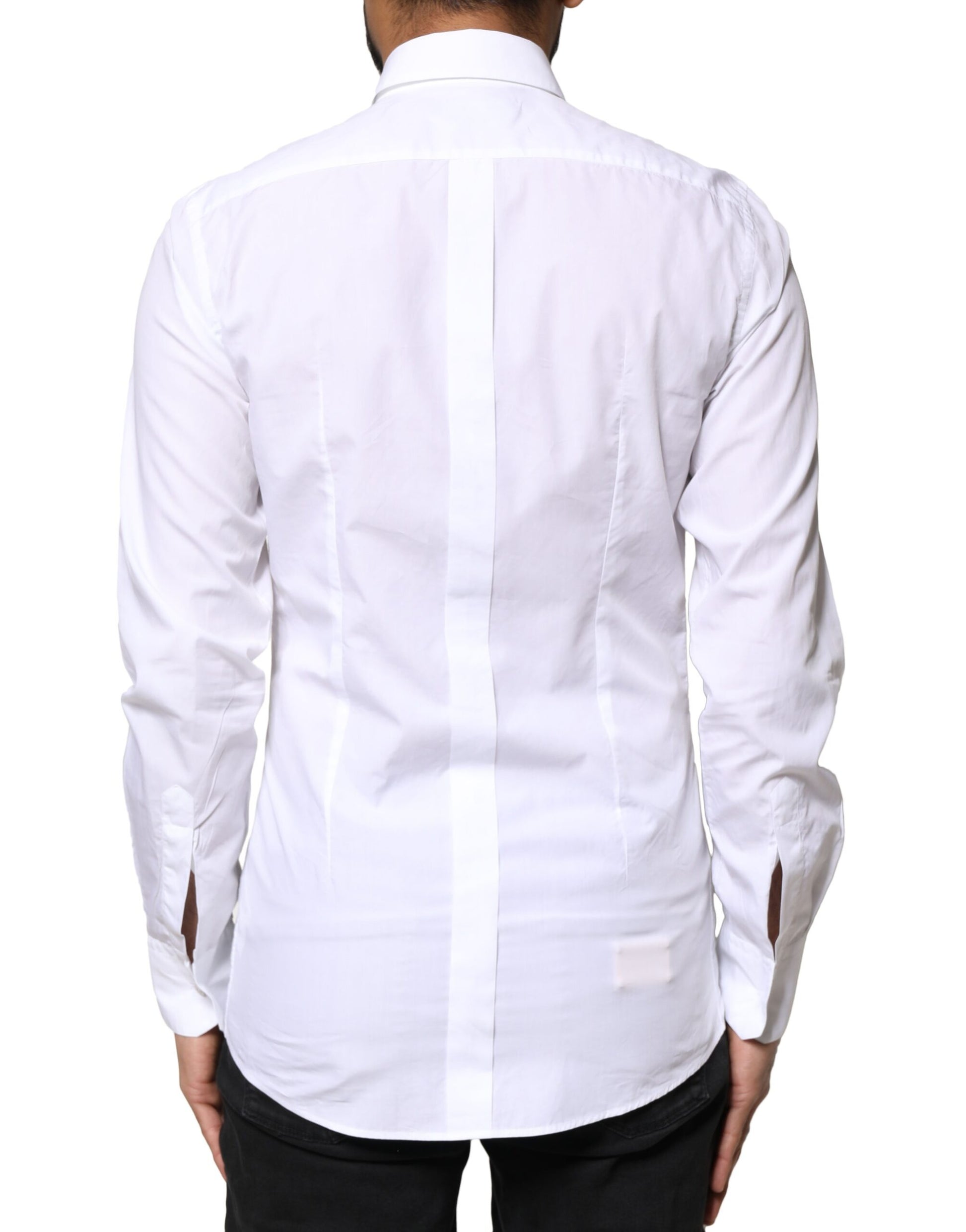 Dolce & Gabbana White Dress Shirt for Men side view