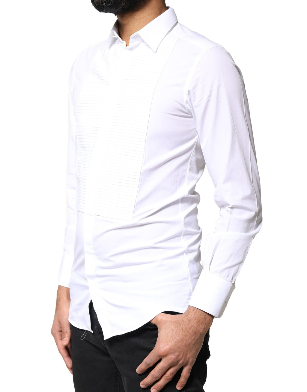 Dolce & Gabbana White Dress Shirt for Men detail view