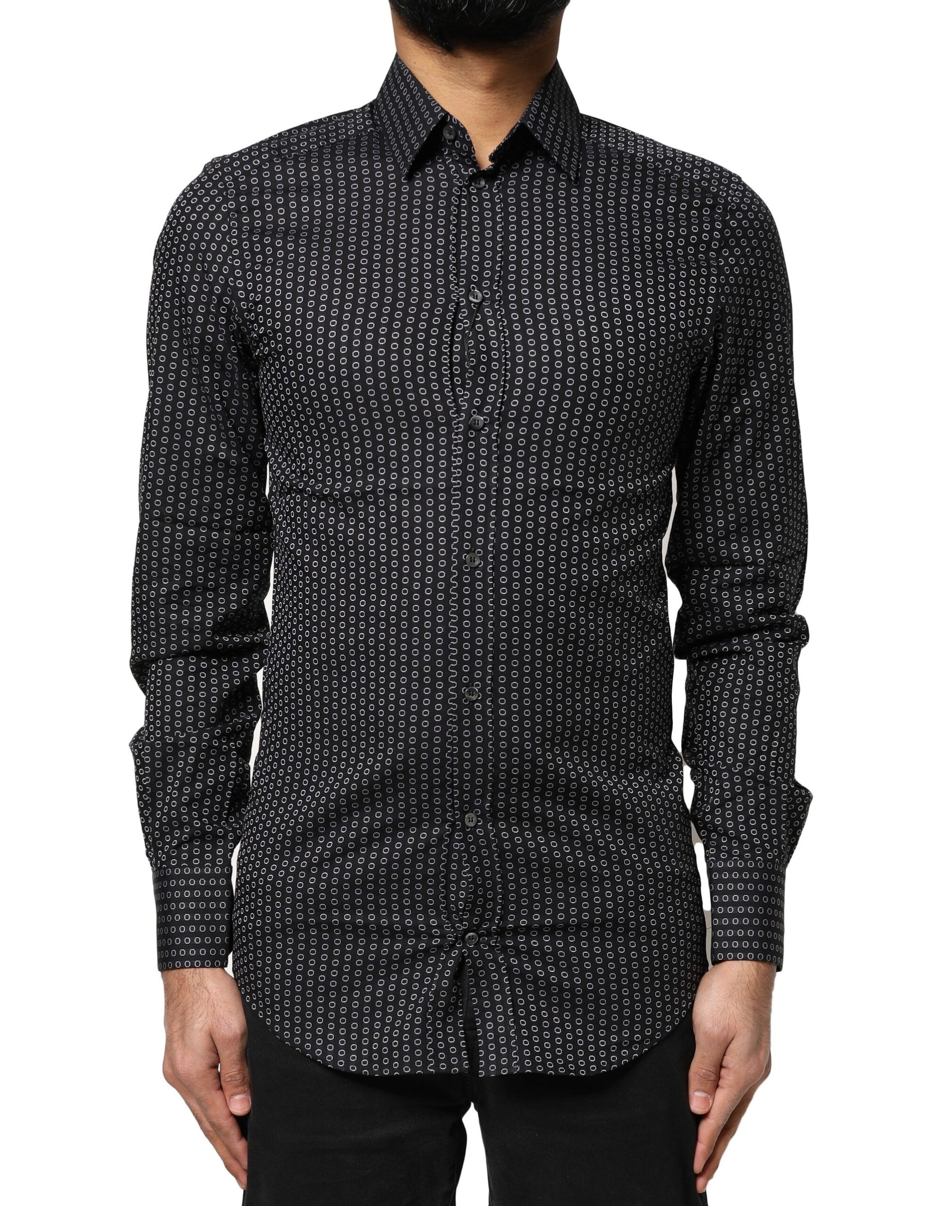Dolce & Gabbana Black Dress Shirt for Men alternate view