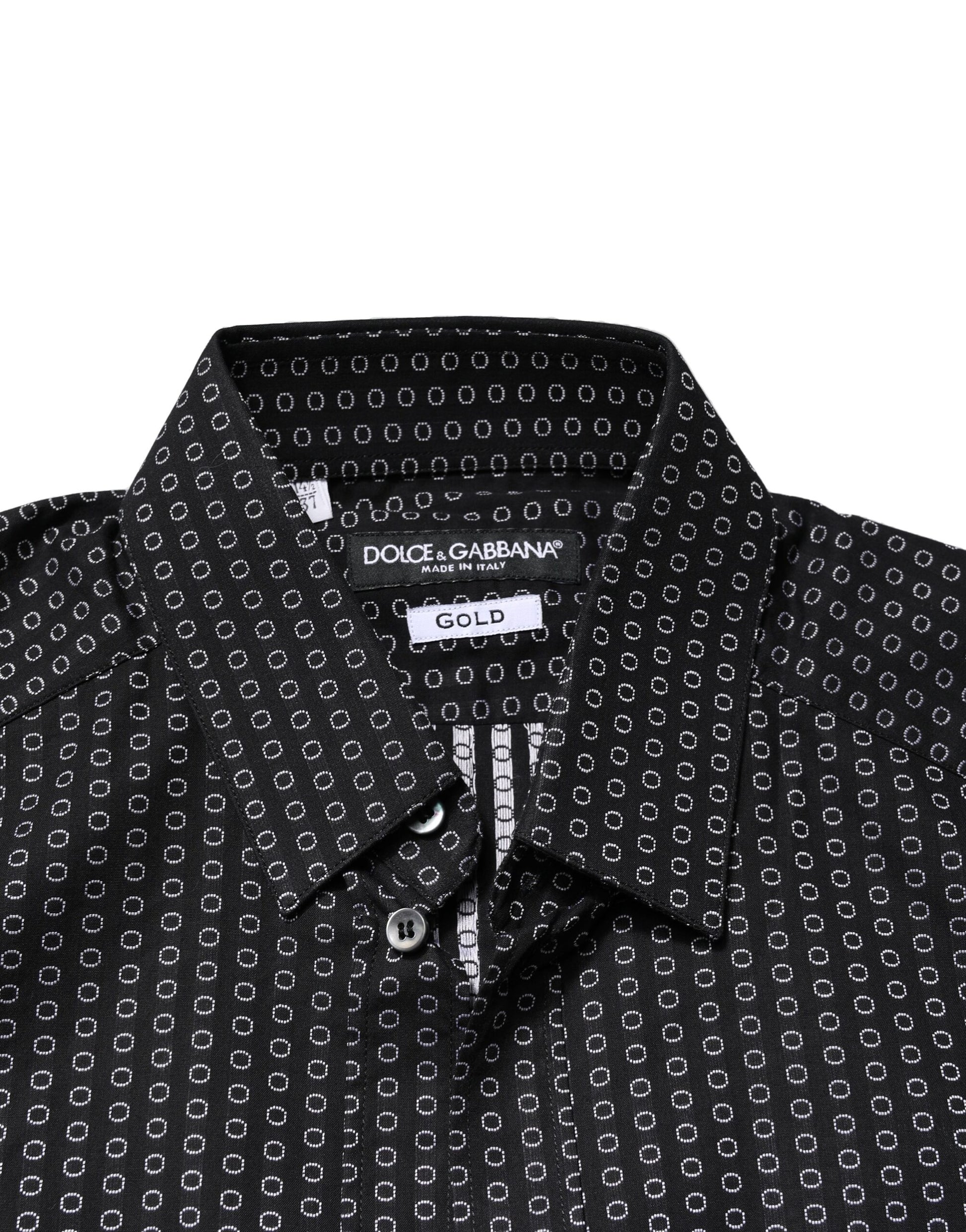 Dolce & Gabbana Black Dress Shirt for Men additional view