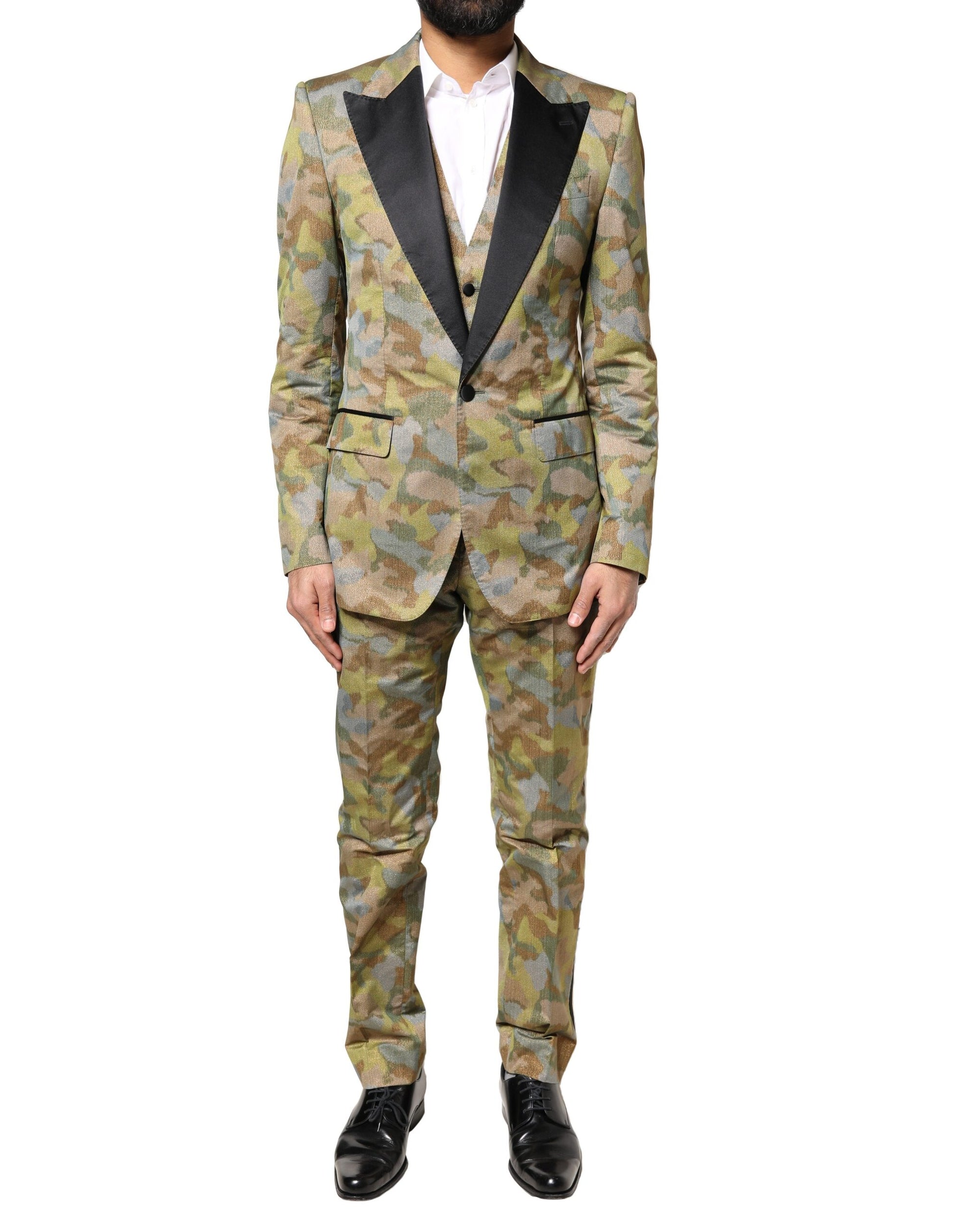 Dolce & Gabbana Multicolor Three Piece Suits for Men