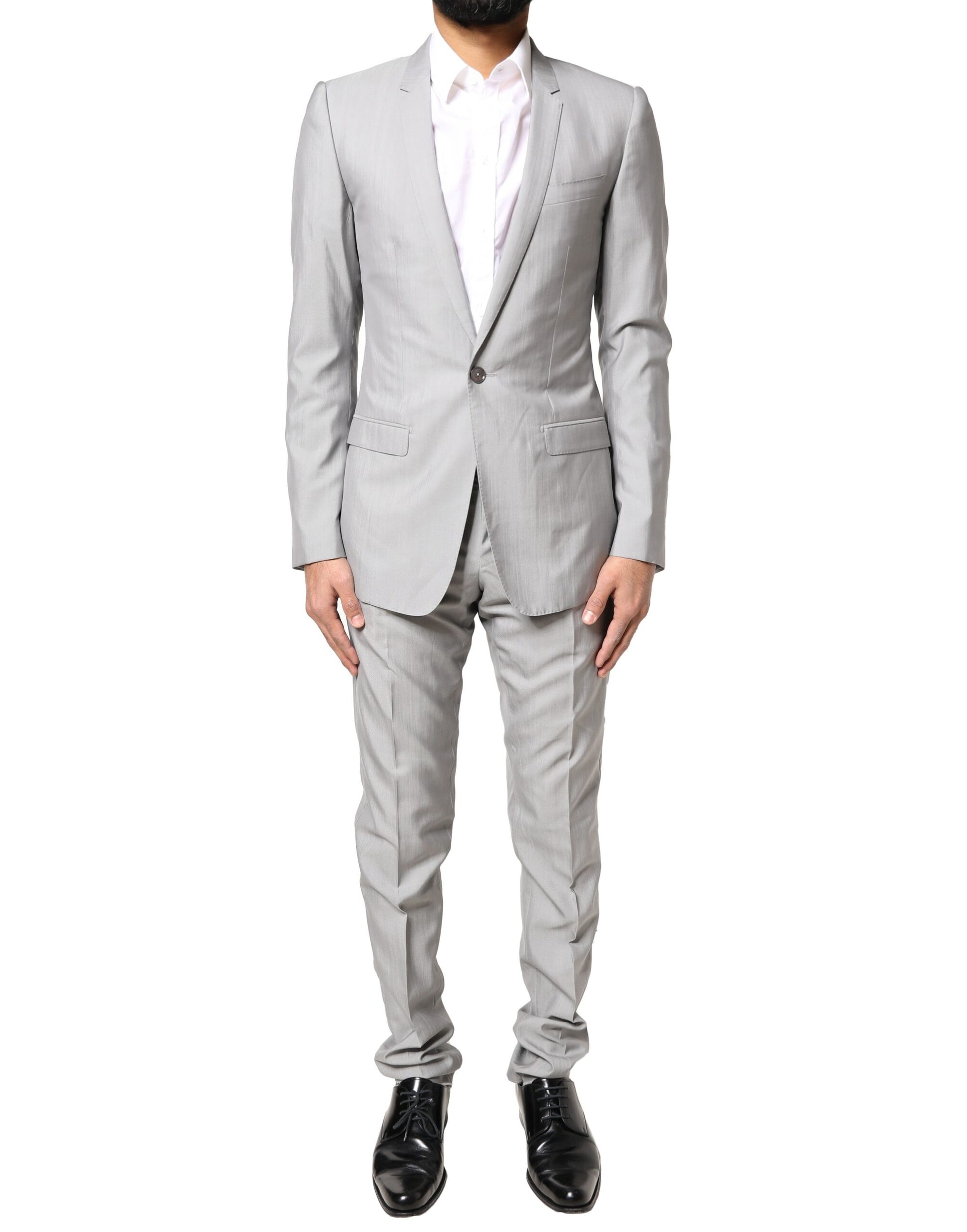 Dolce & Gabbana Grey Two Piece Suits for Men