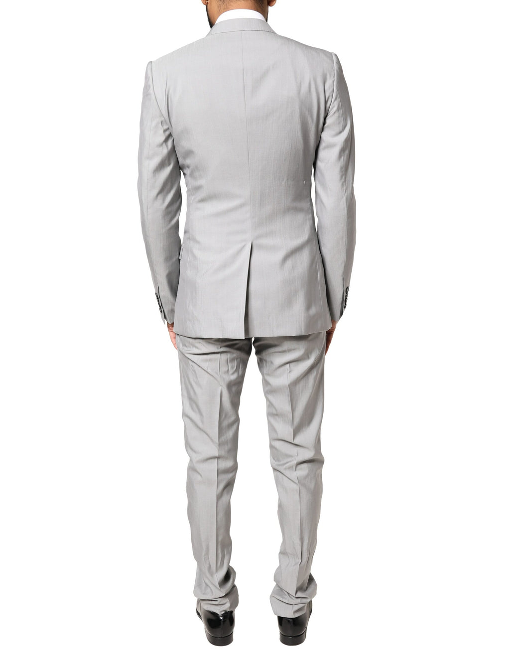 Dolce & Gabbana Grey Two Piece Suits for Men side view