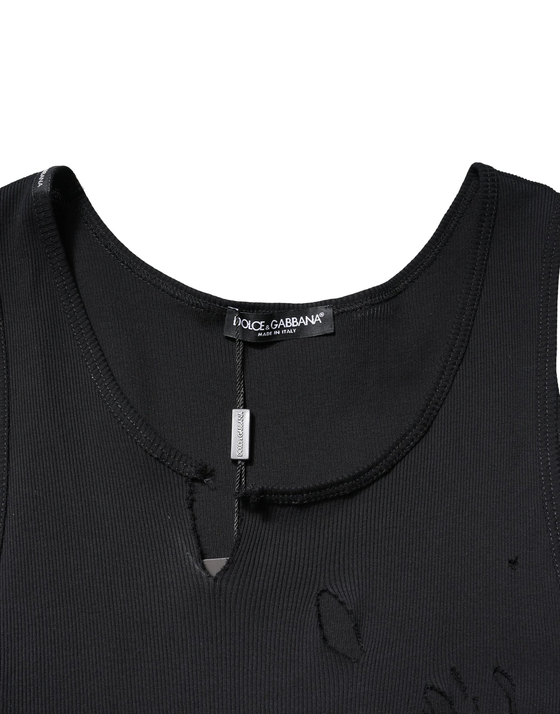 Dolce & Gabbana Black Tank Tops T for Men additional view