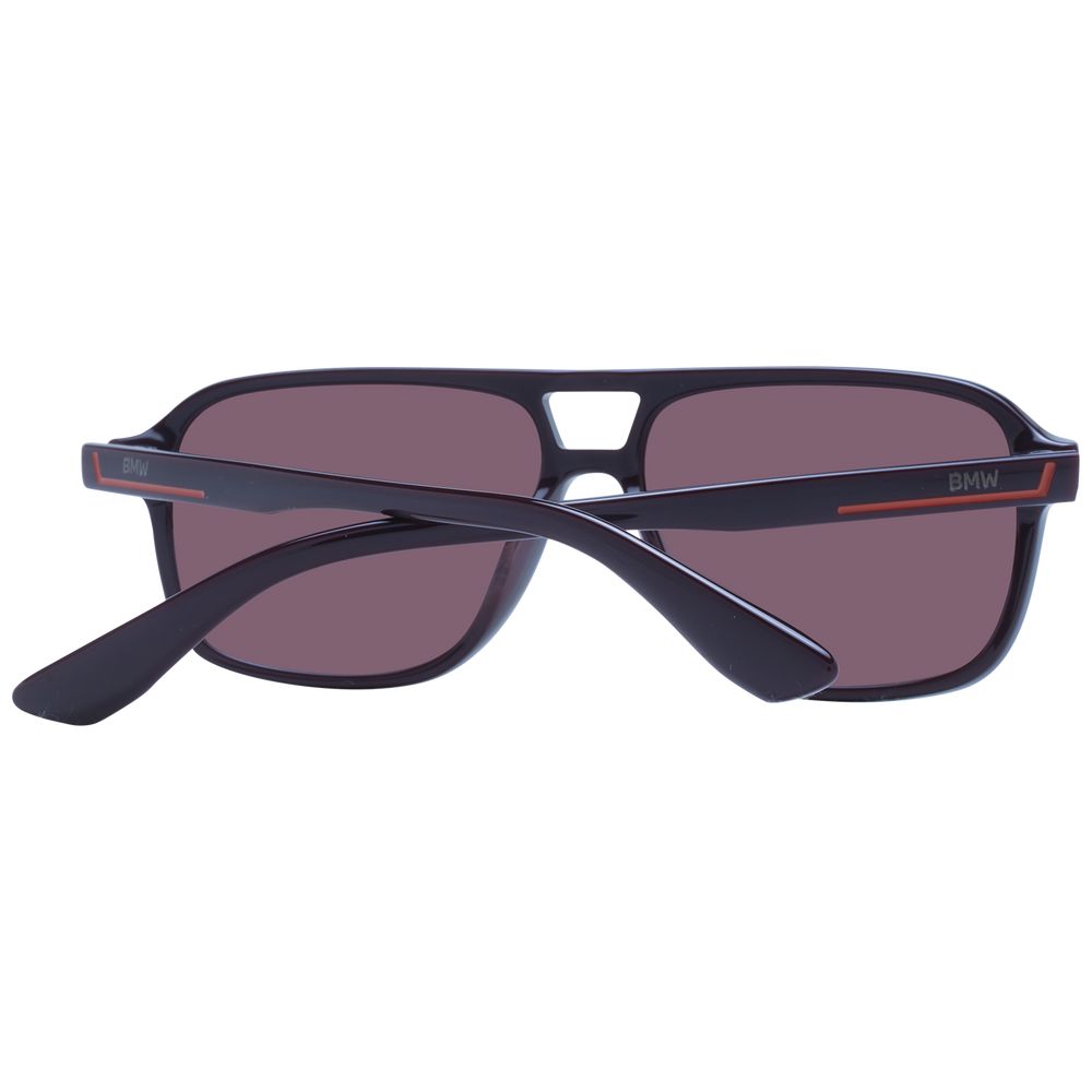 Lunettes de soleil BMW en acétate bordeaux