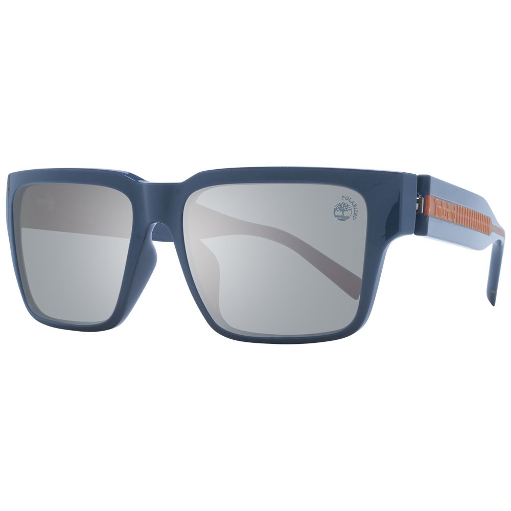 Lunettes de soleil Timberland en plastique gris