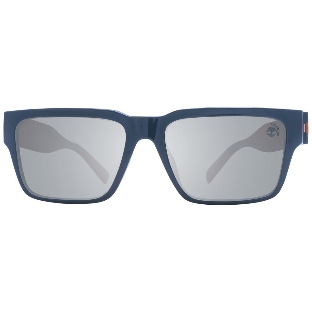 Lunettes de soleil Timberland en plastique gris