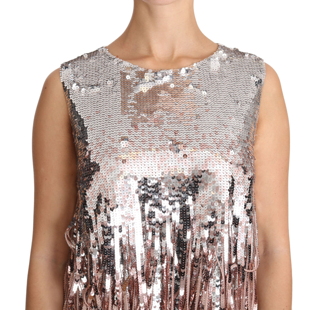 Dolce & Gabbana Gold Tank Tops T for Women detail view