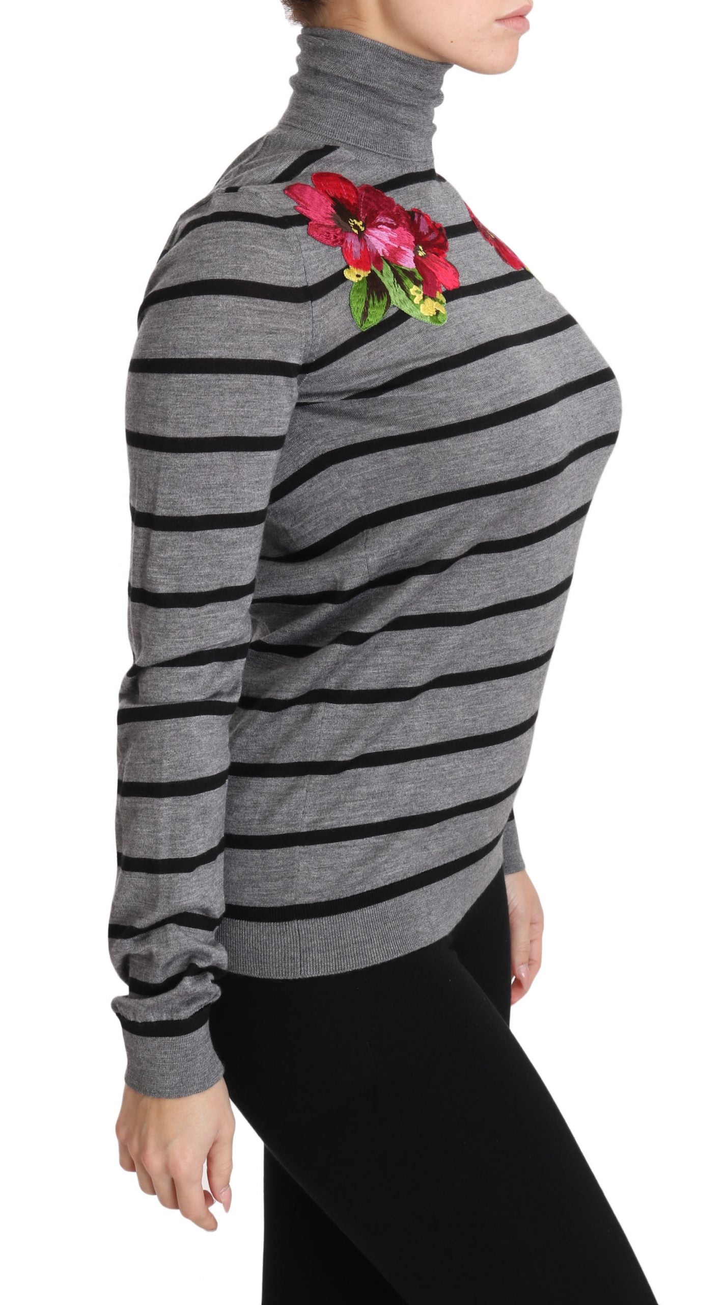 Dolce & Gabbana Grey Turtleneck for Women additional view
