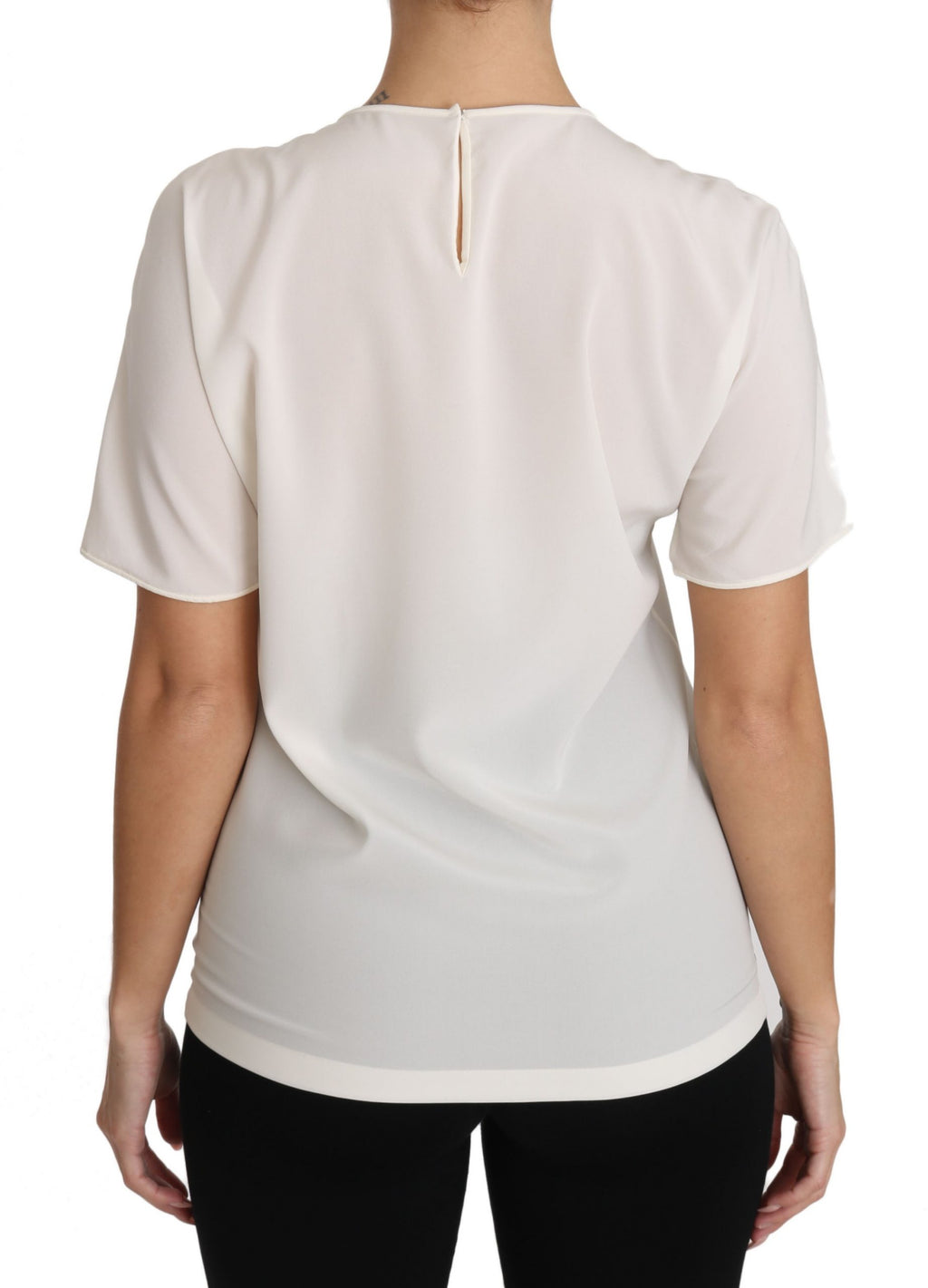 Dolce & Gabbana White T-Shirt for Women detail view