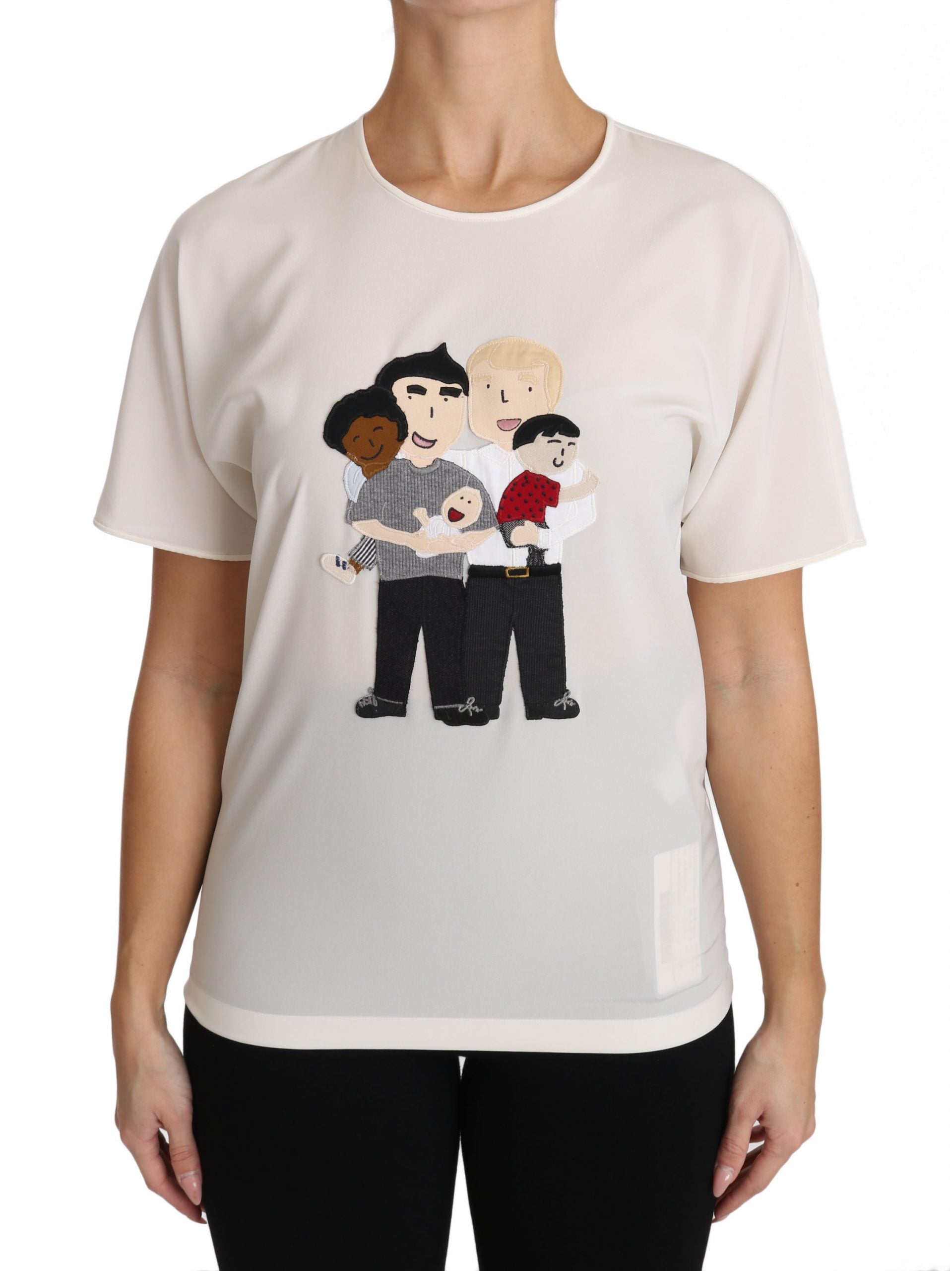 Dolce & Gabbana White T-Shirt for Women