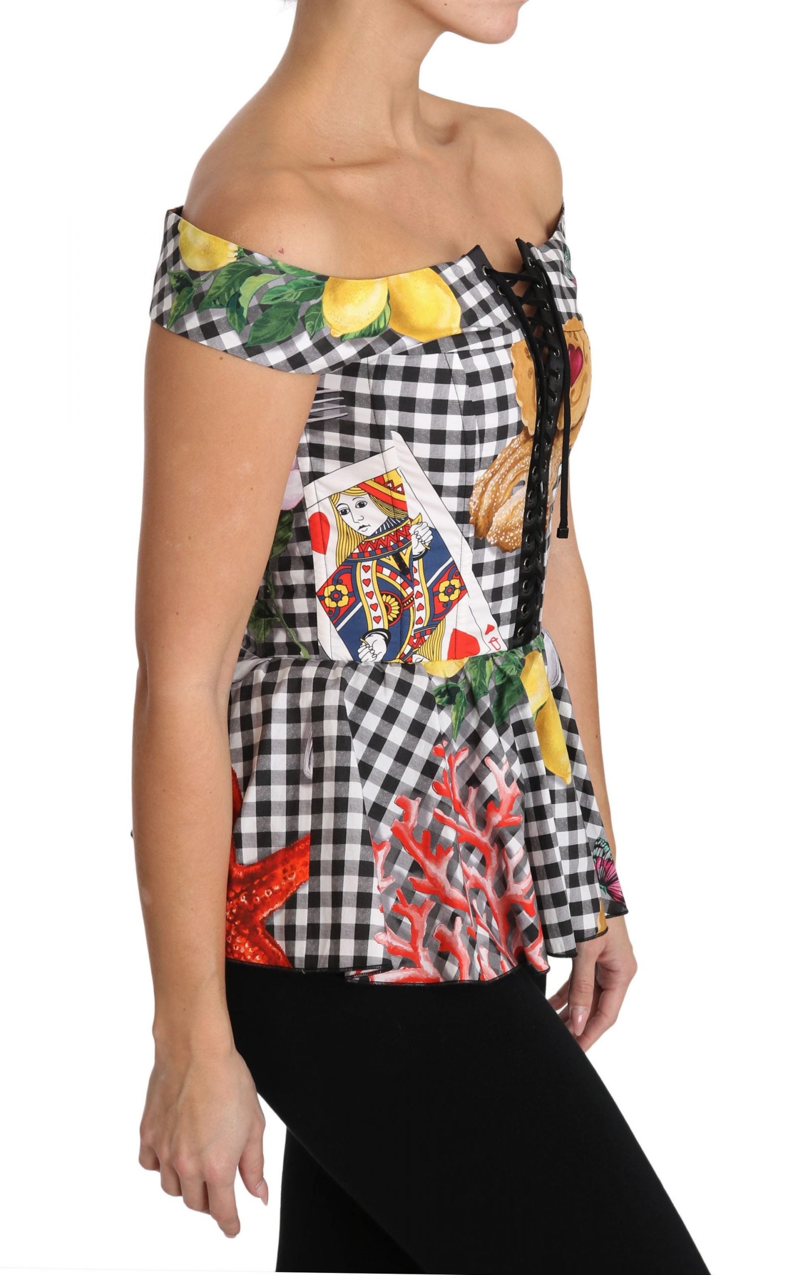 Dolce & Gabbana Black T-Shirt for Women additional view