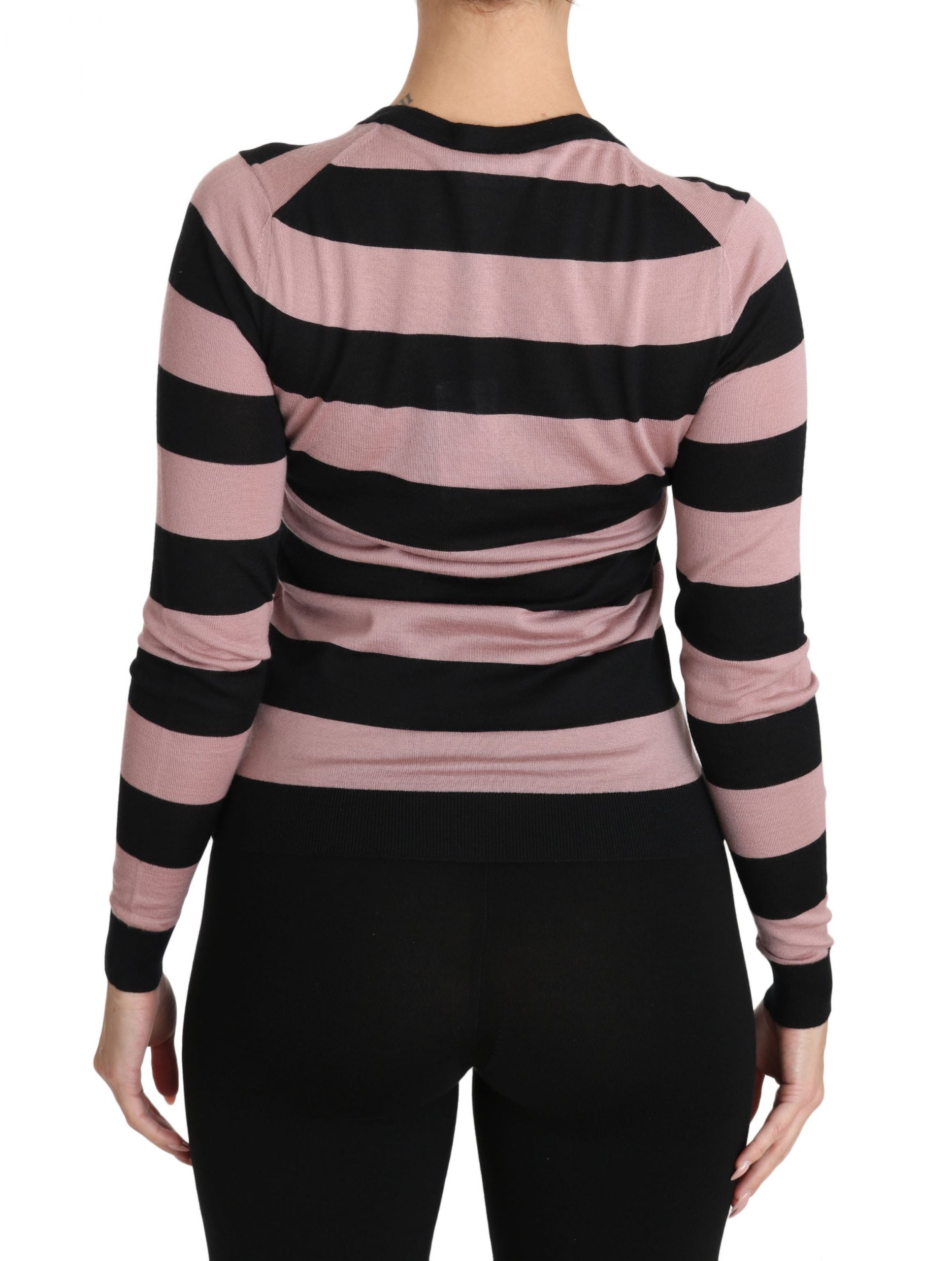Dolce & Gabbana Pink Cardigan for Women side view