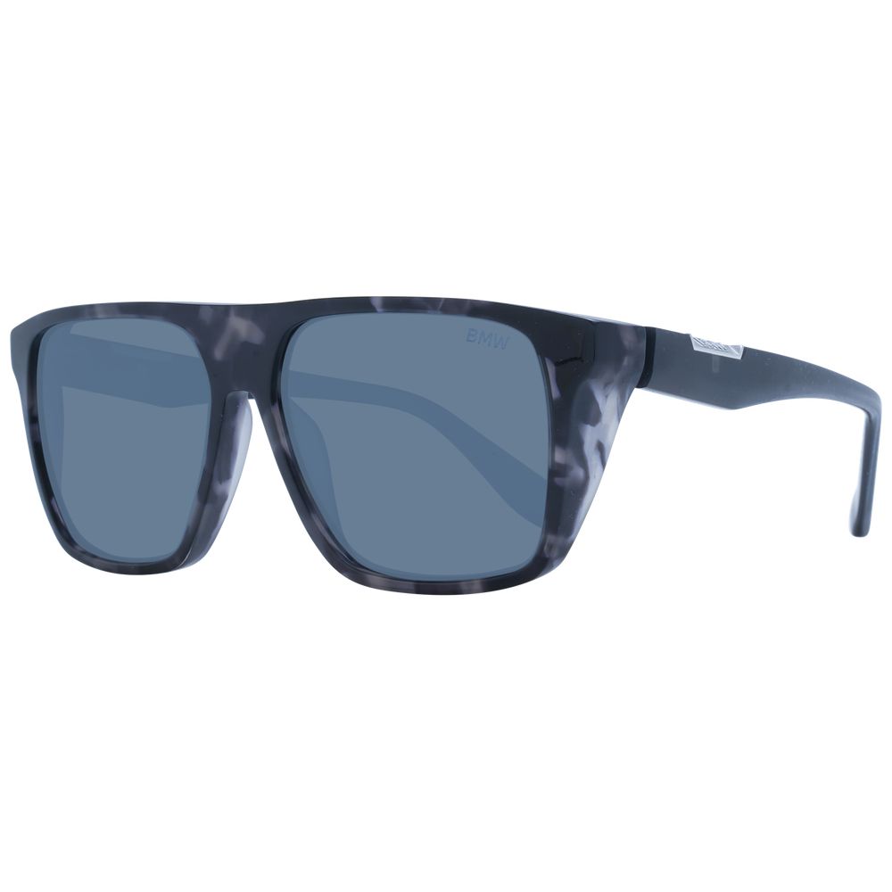 Lunettes de soleil en acétate gris BMW