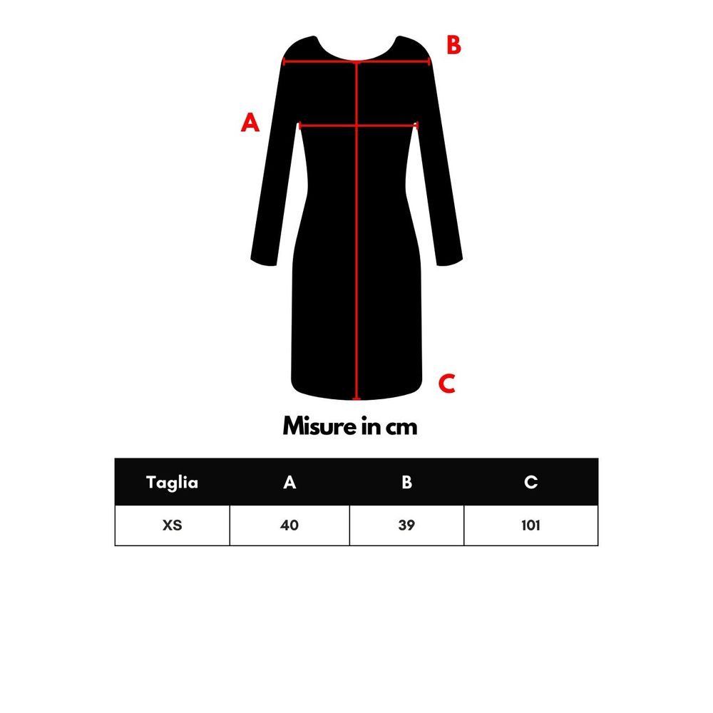 Bottega Veneta Black Long Dress for Women side view