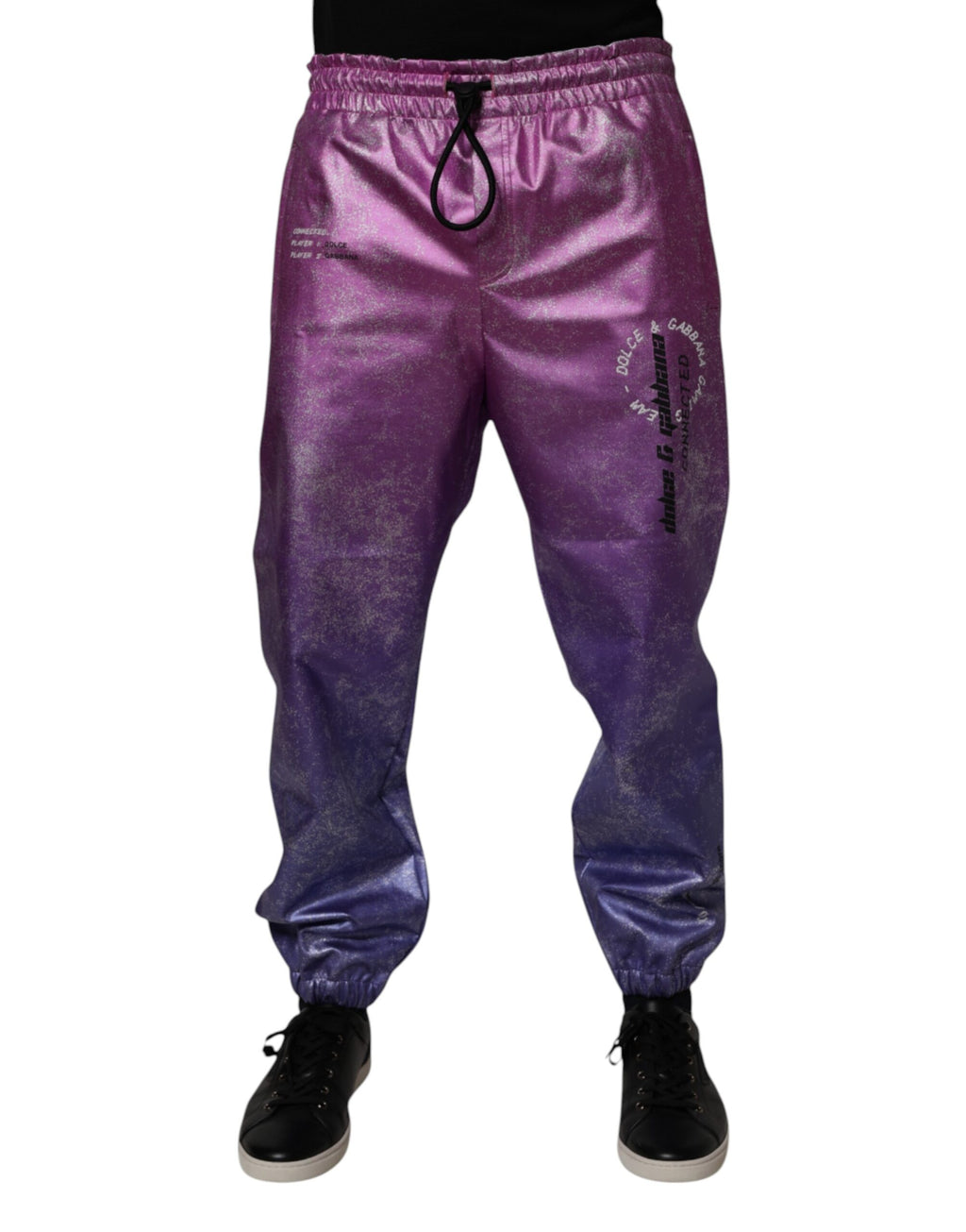 Dolce & Gabbana Pink Athletic Pants for Men alternate view